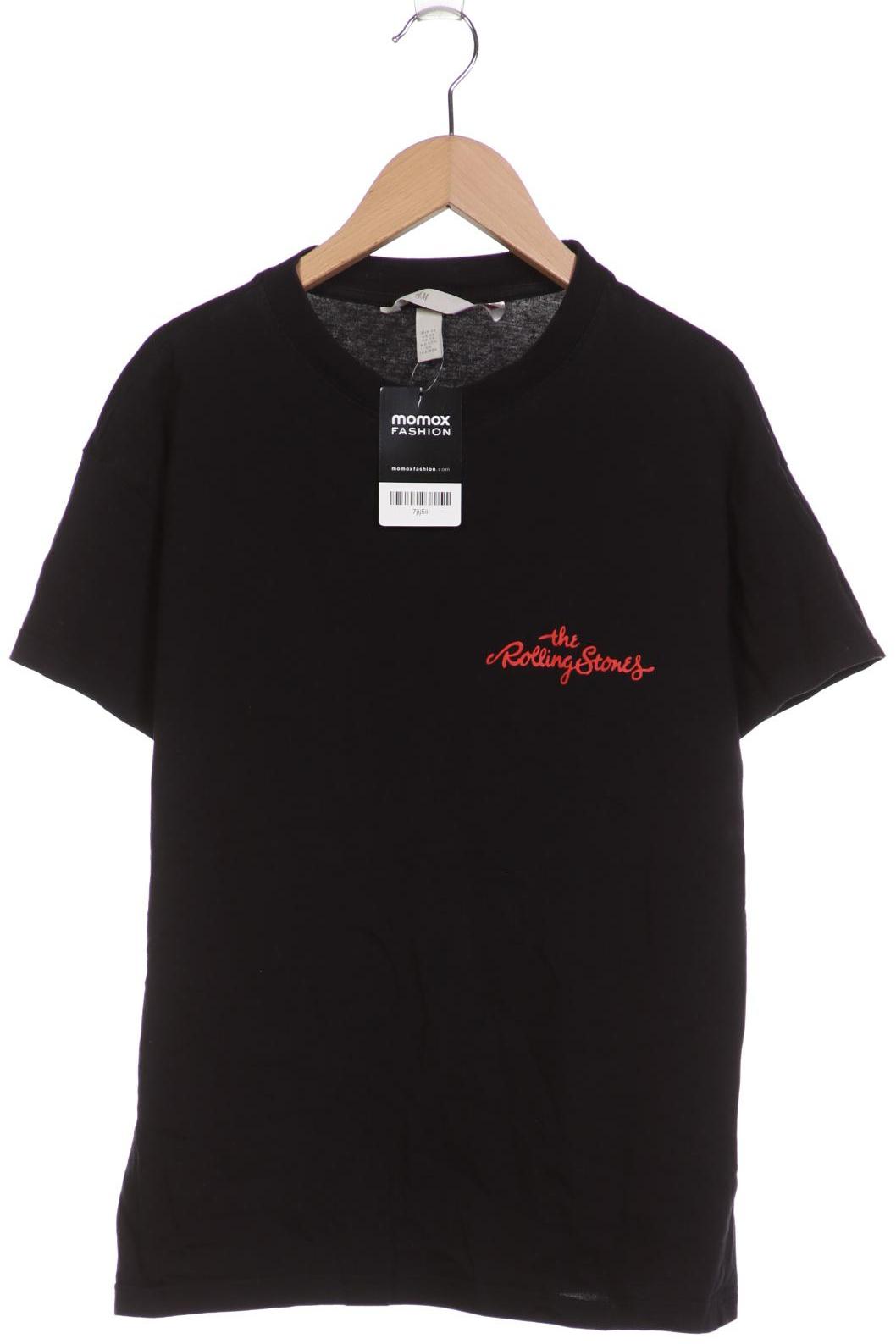 

H&M Damen T-Shirt, schwarz, Gr. 34