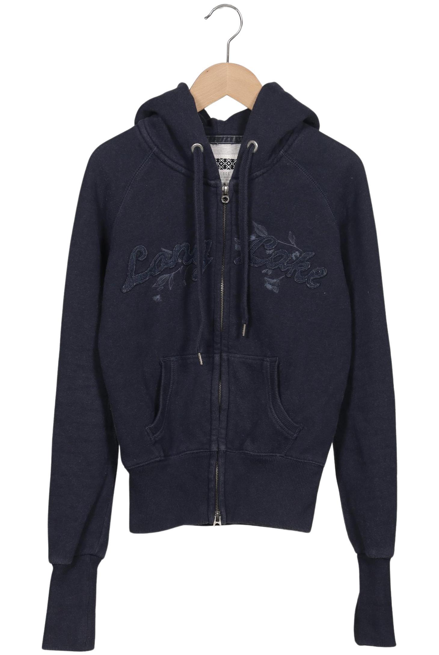 

H&M Damen Kapuzenpullover, marineblau, Gr. 34