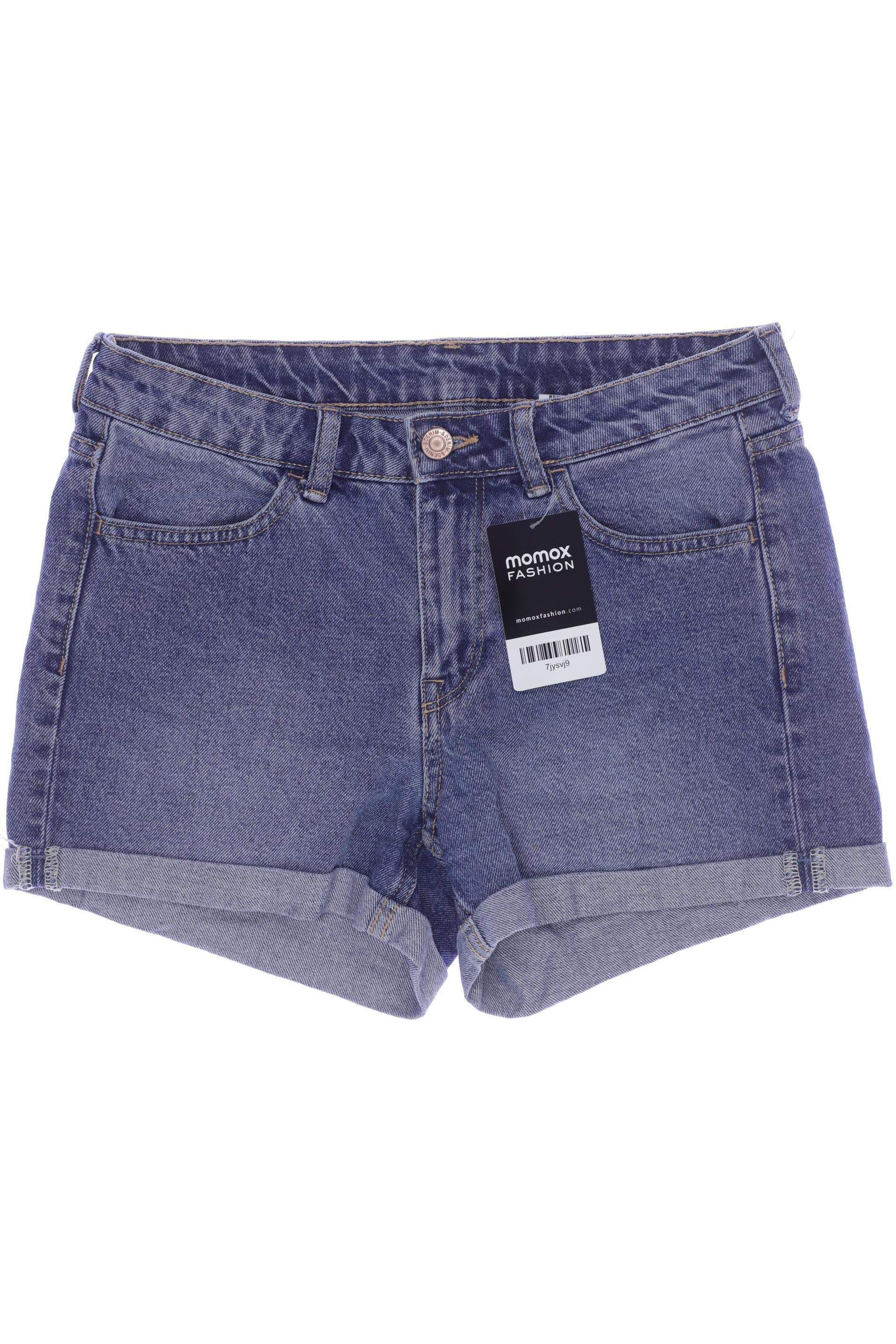 

H&M Damen Shorts, blau, Gr. 34