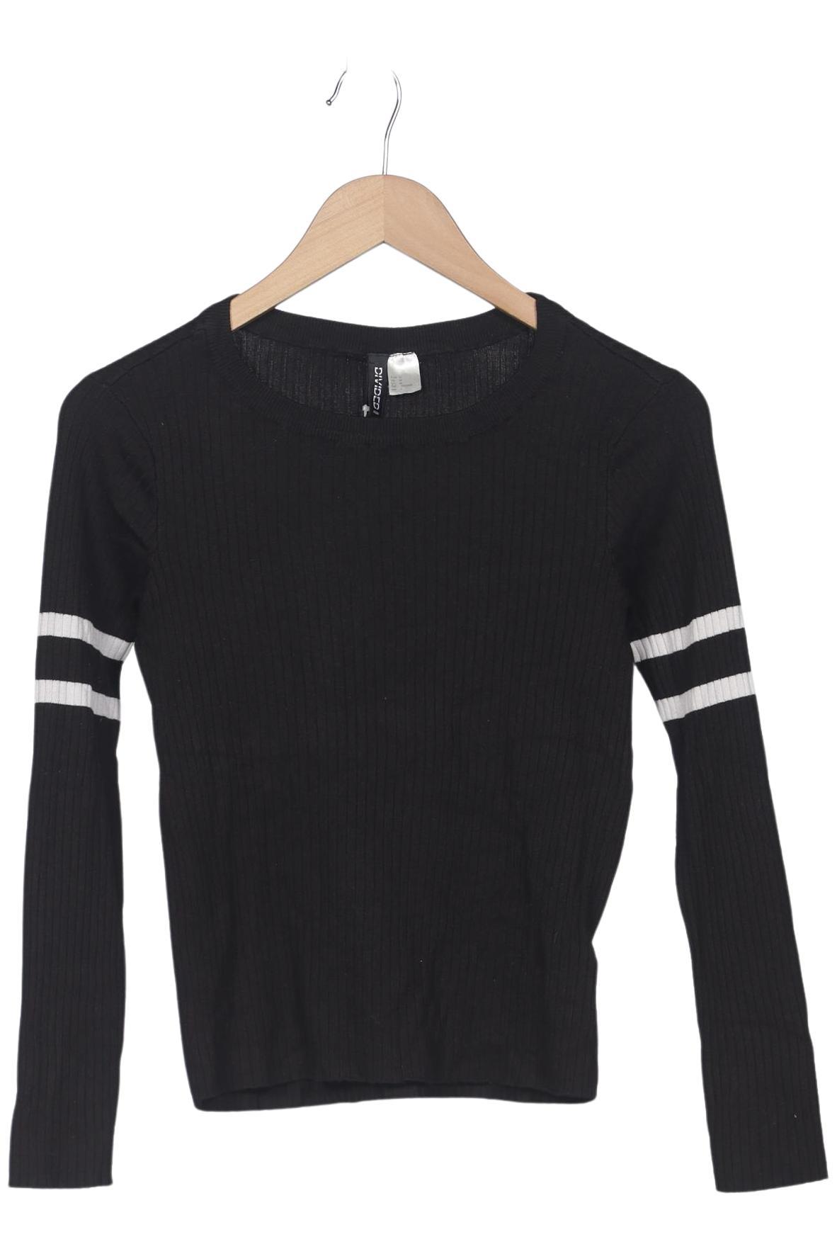 

H&M Damen Pullover, schwarz, Gr. 38