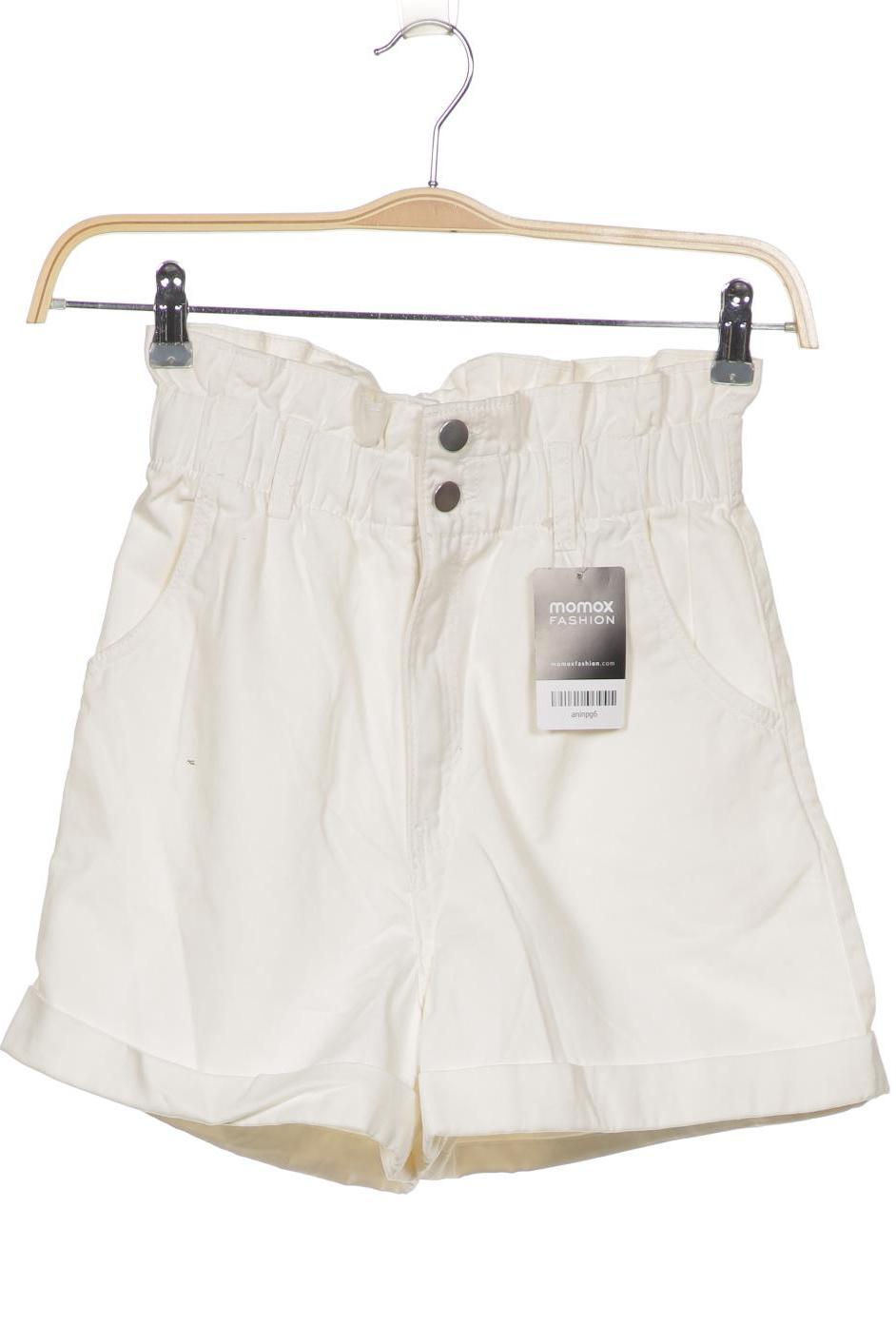 

H&M Damen Shorts, cremeweiß
