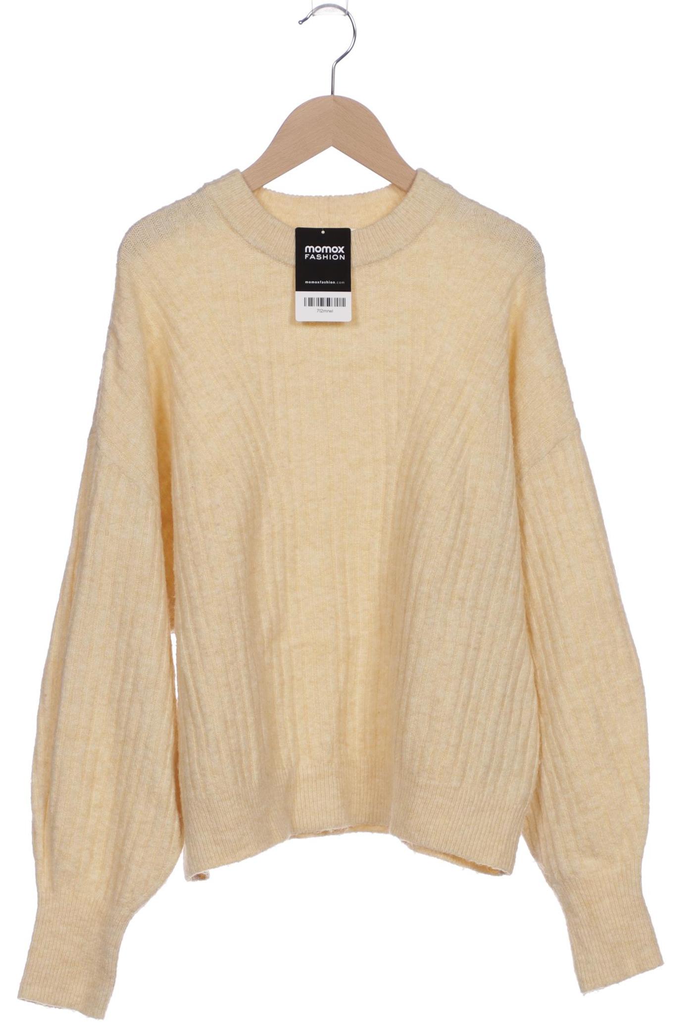 

H&M Damen Pullover, gelb, Gr. 38