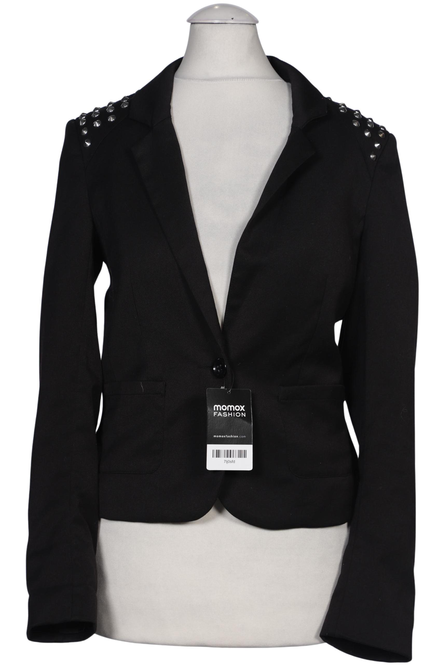 

H&M Damen Blazer, schwarz, Gr. 34