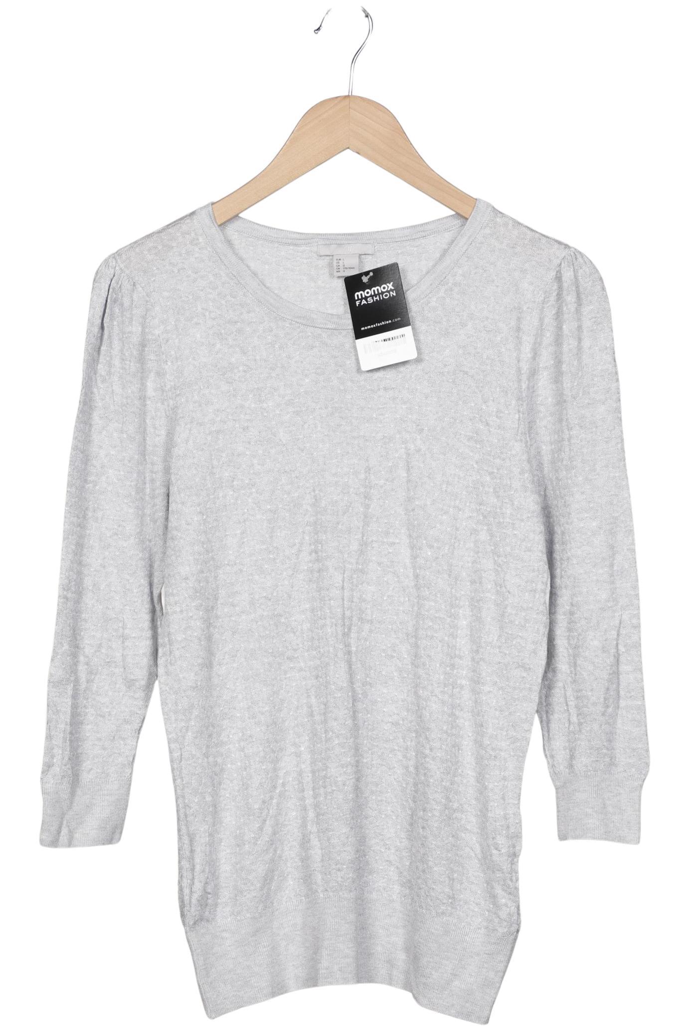 

H&M Damen Pullover, grau, Gr. 42