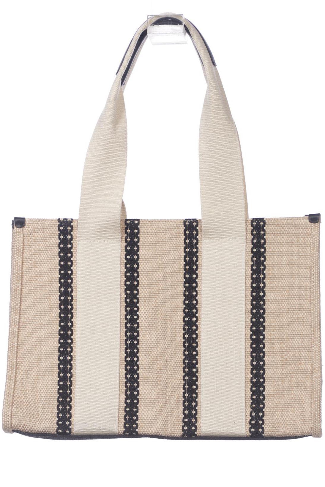 

H&M Damen Handtasche, beige, Gr.