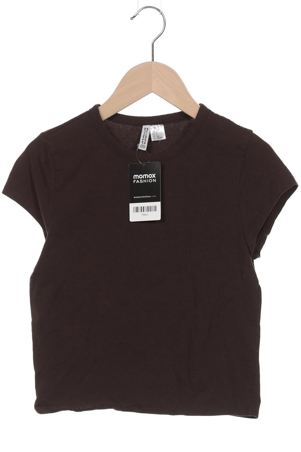 Thumbnail - H&amp;M Damen T-Shirt, braun, Gr. 36