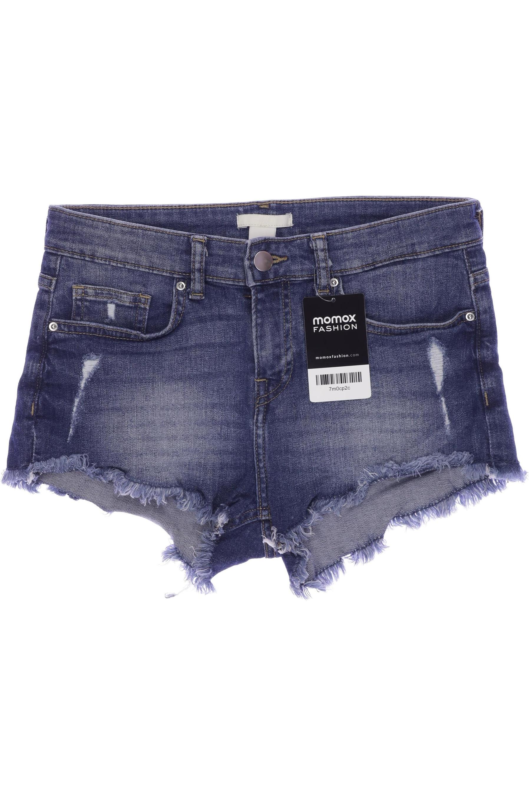 

H&M Damen Shorts, blau, Gr. 34