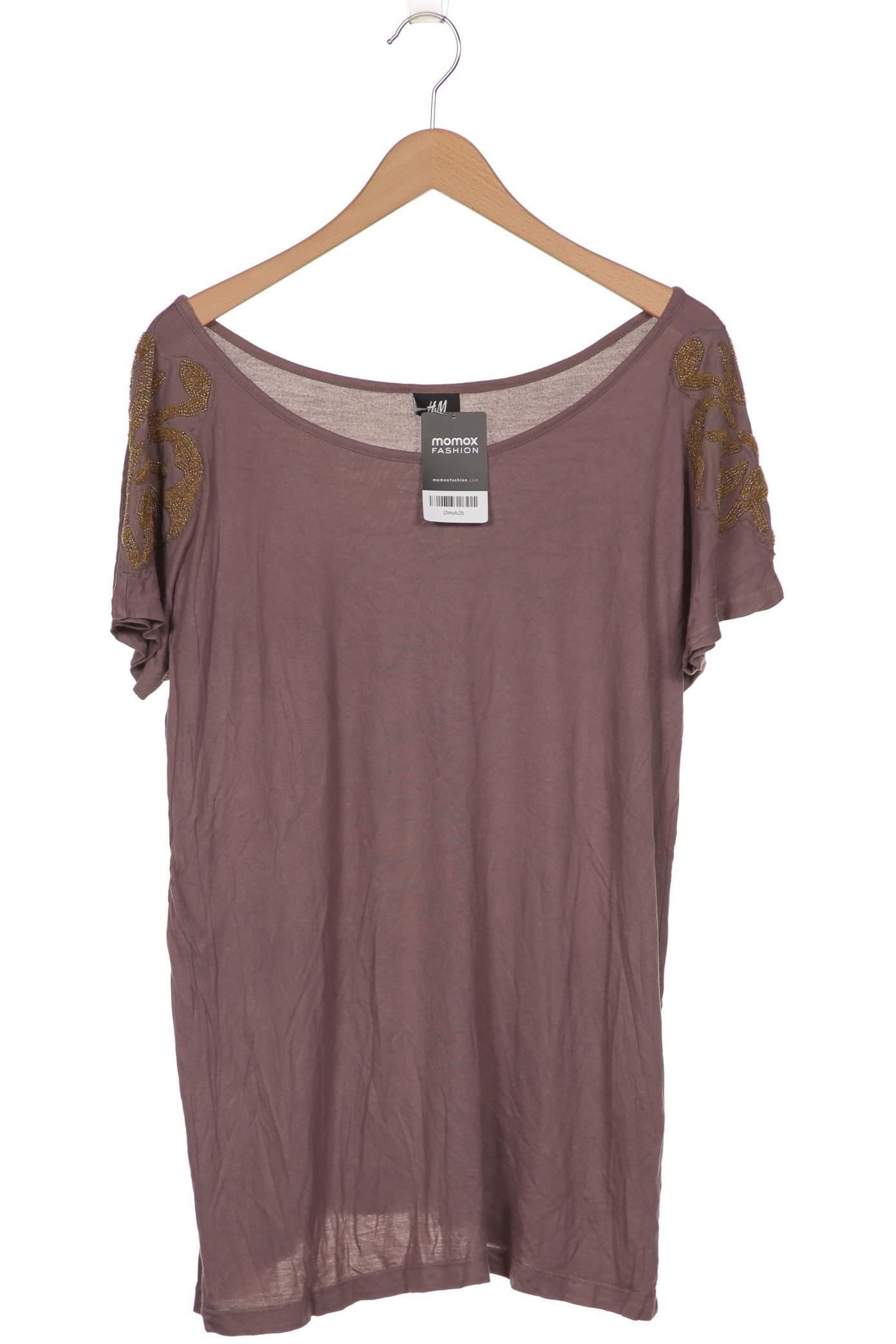 

H&M Damen T-Shirt, braun