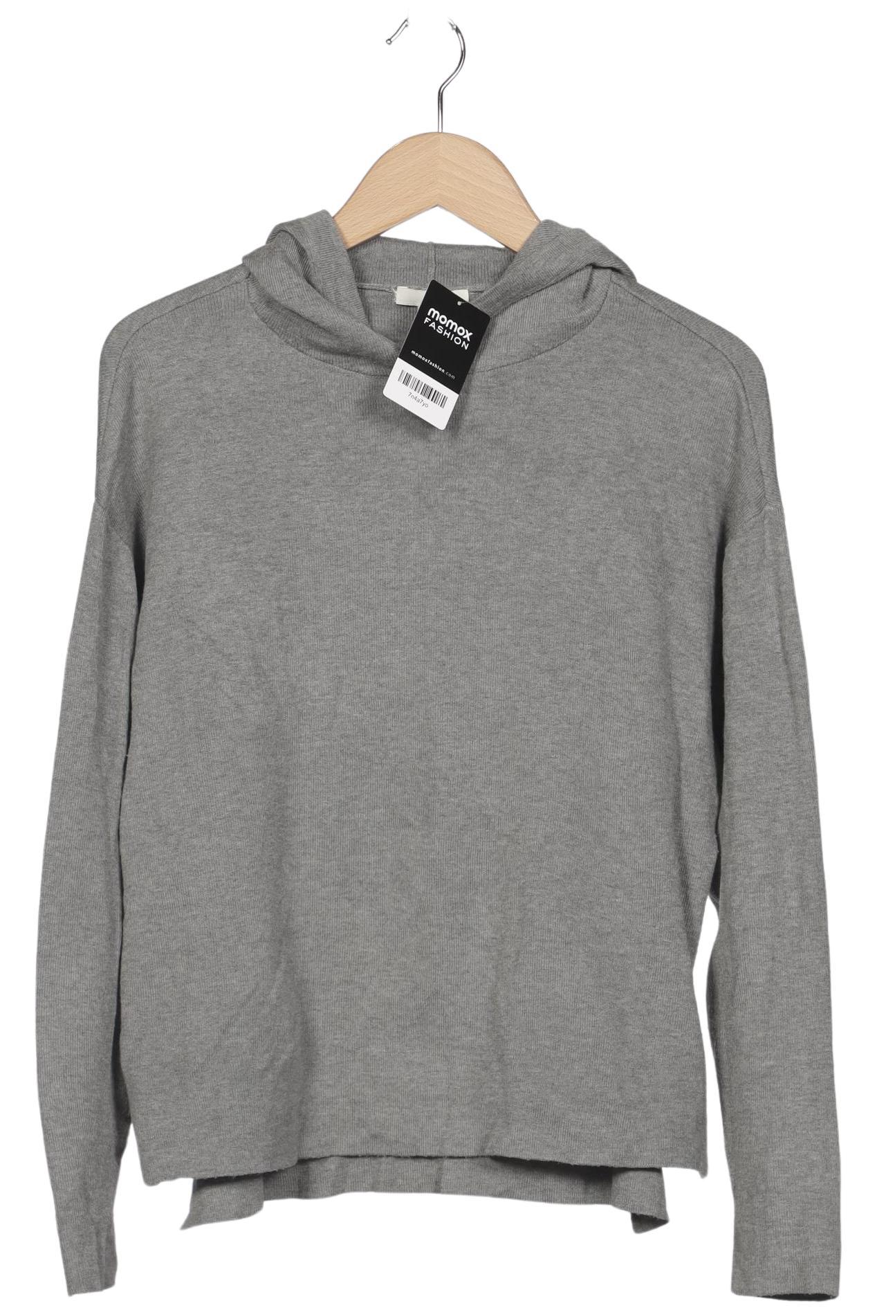 

H&M Damen Kapuzenpullover, grau, Gr. 36