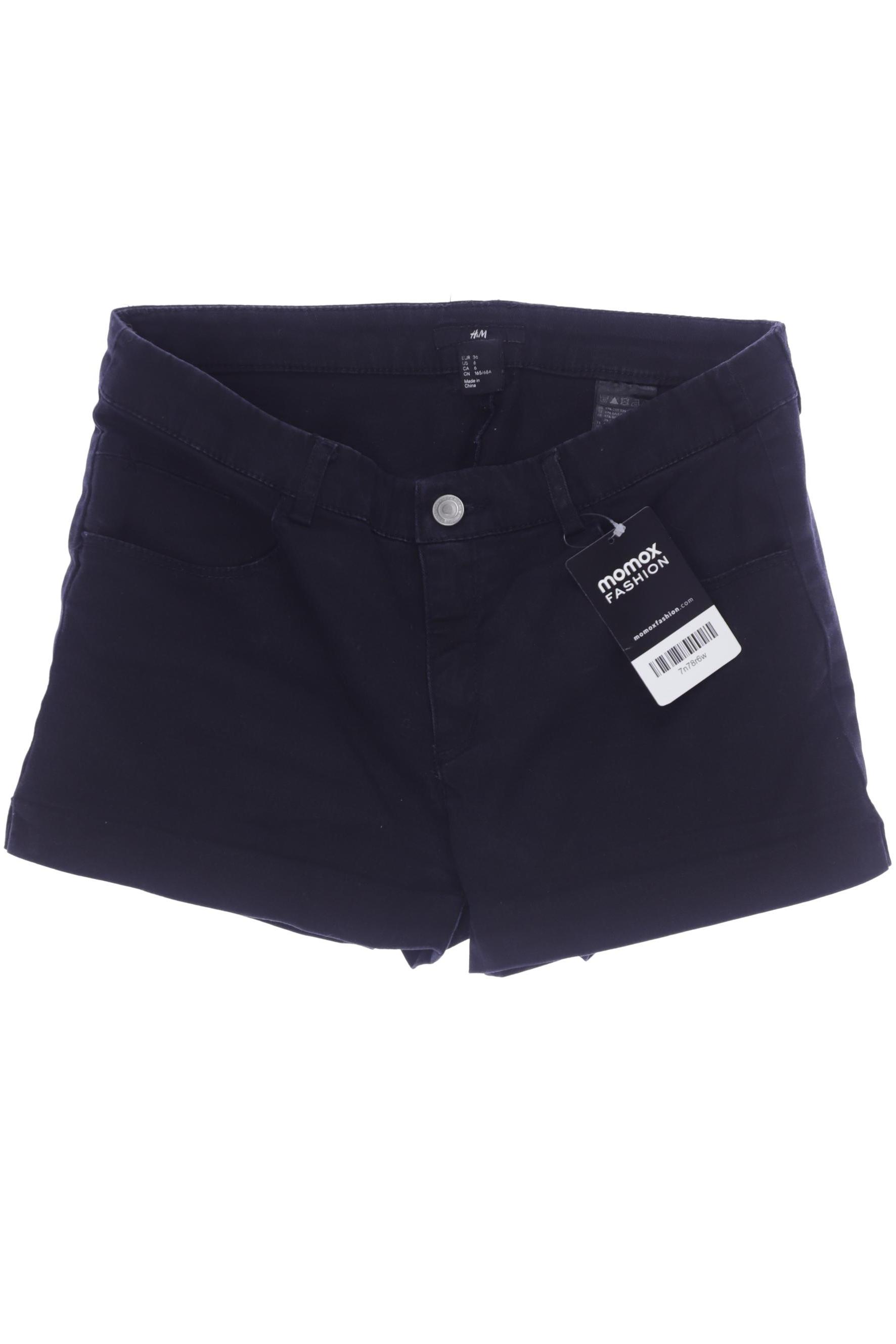 

H&M Damen Shorts, marineblau, Gr. 36