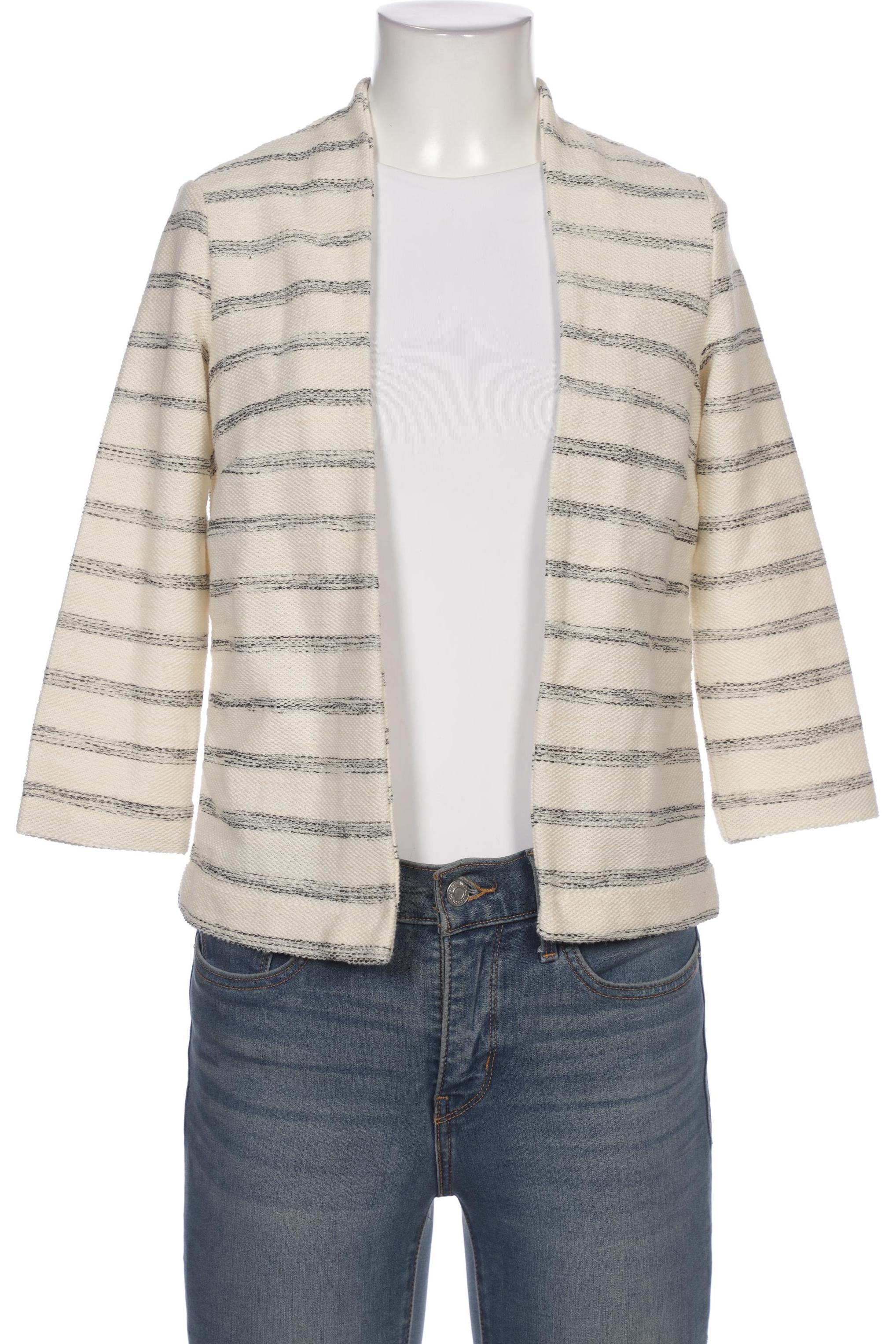 

H&M Damen Strickjacke, cremeweiß