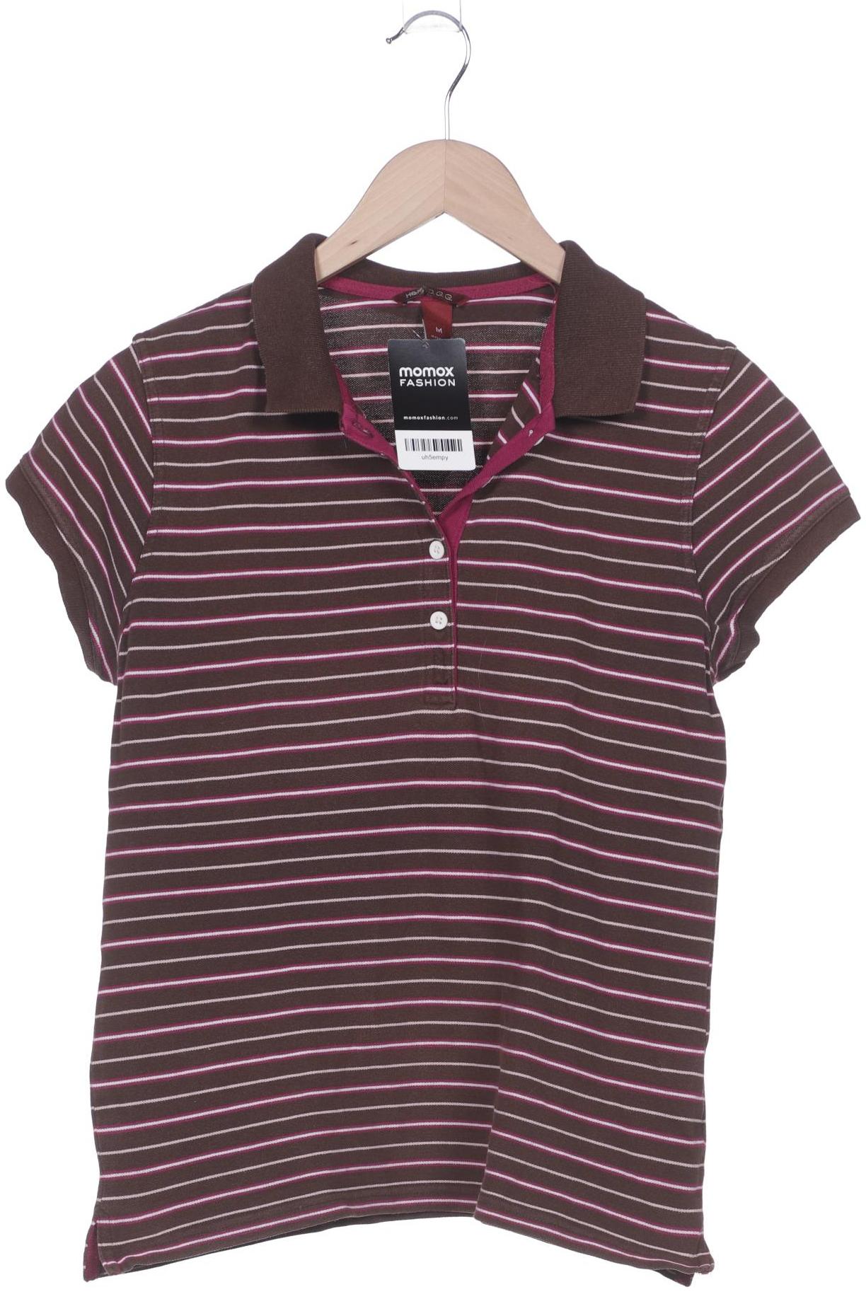 

H&M Damen Poloshirt, braun, Gr. 38