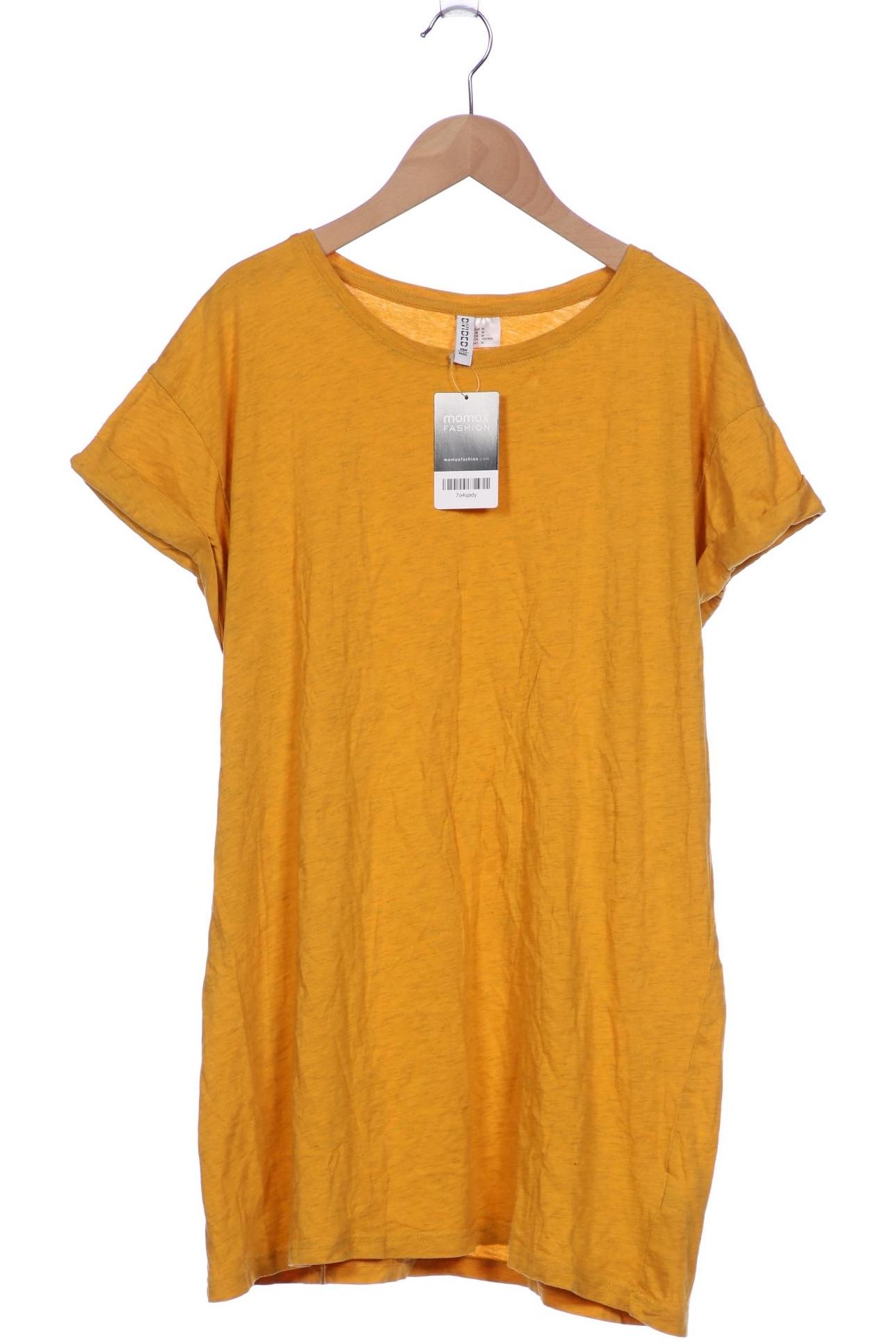 

H&M Damen T-Shirt, gelb, Gr. 38