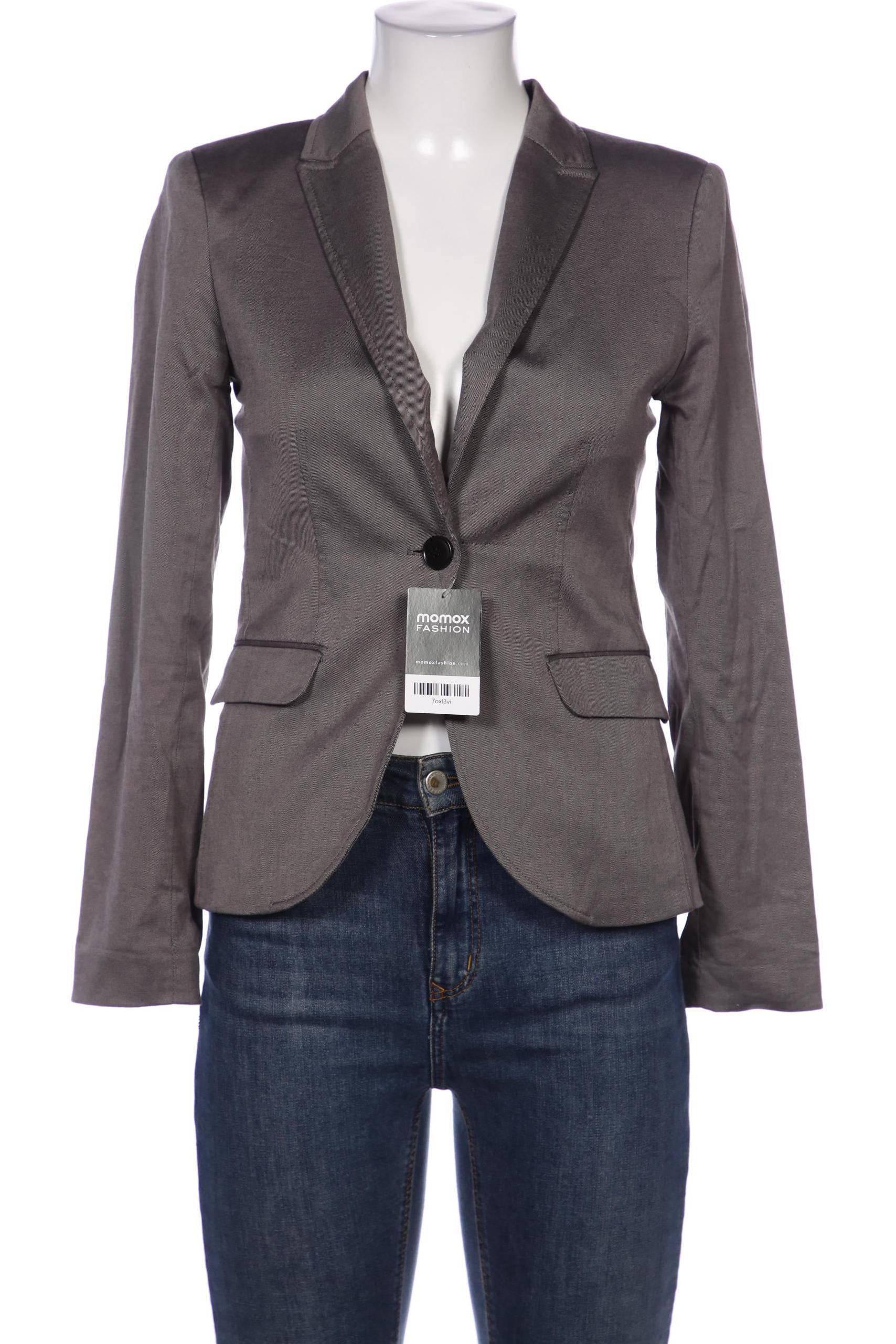 

H&M Damen Blazer, grau, Gr. 38