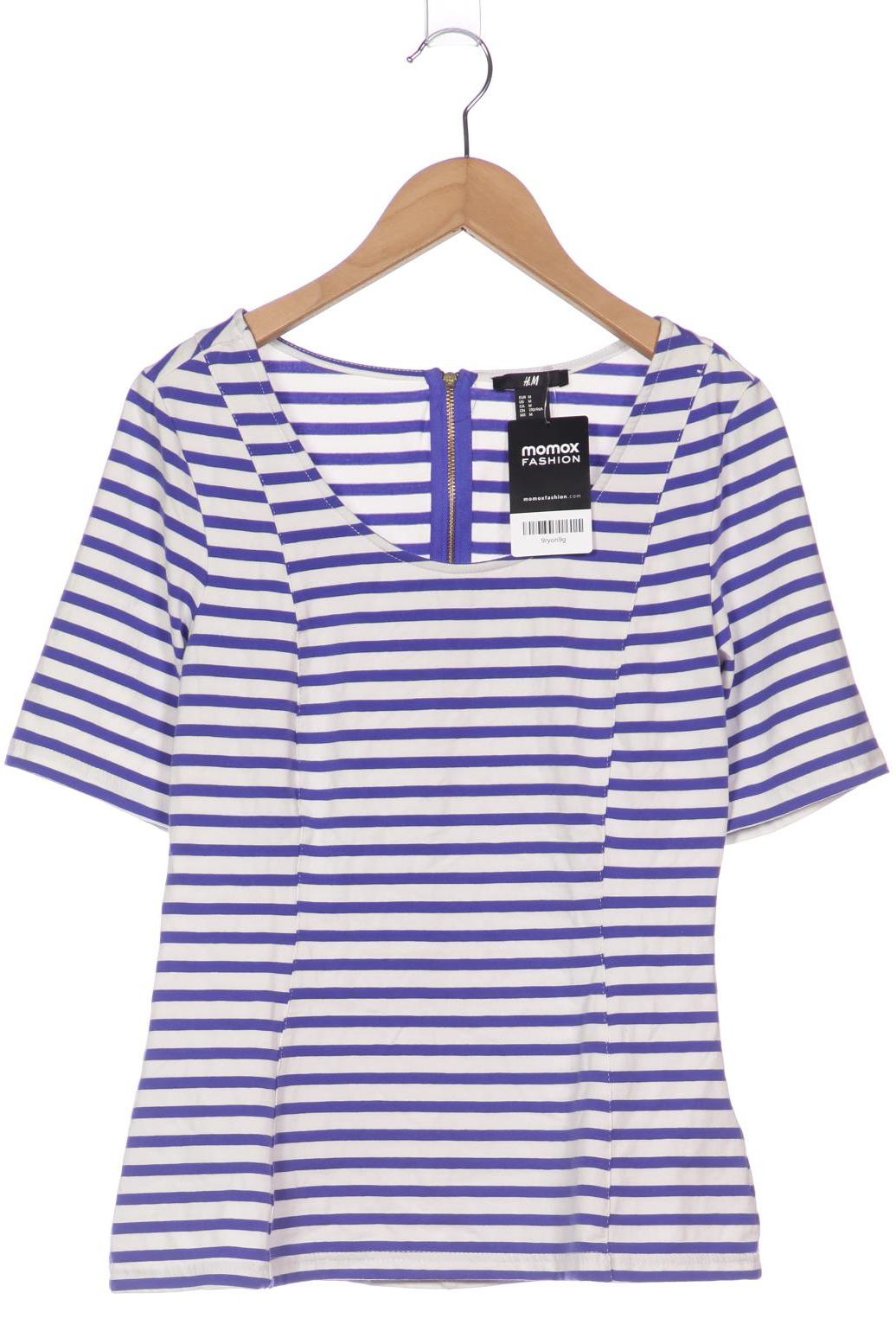 

H&M Damen T-Shirt, blau, Gr. 38