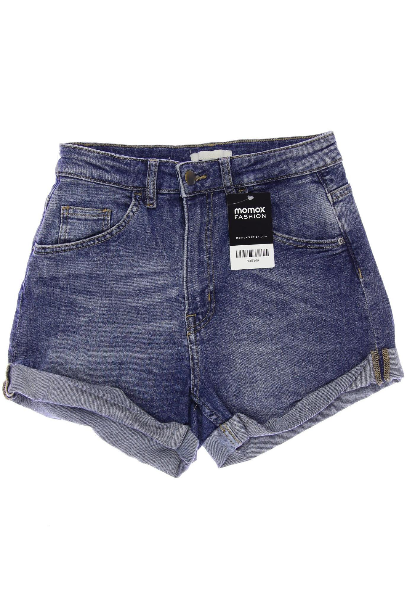 

H&M Damen Shorts, blau, Gr. 36