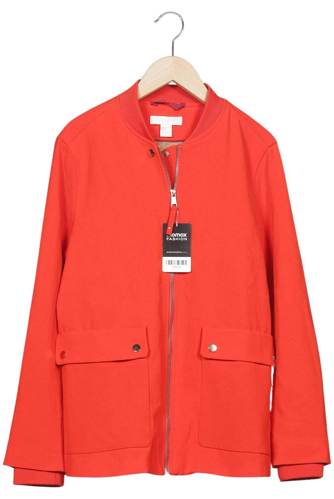 

H&M Damen Jacke, rot, Gr. 42