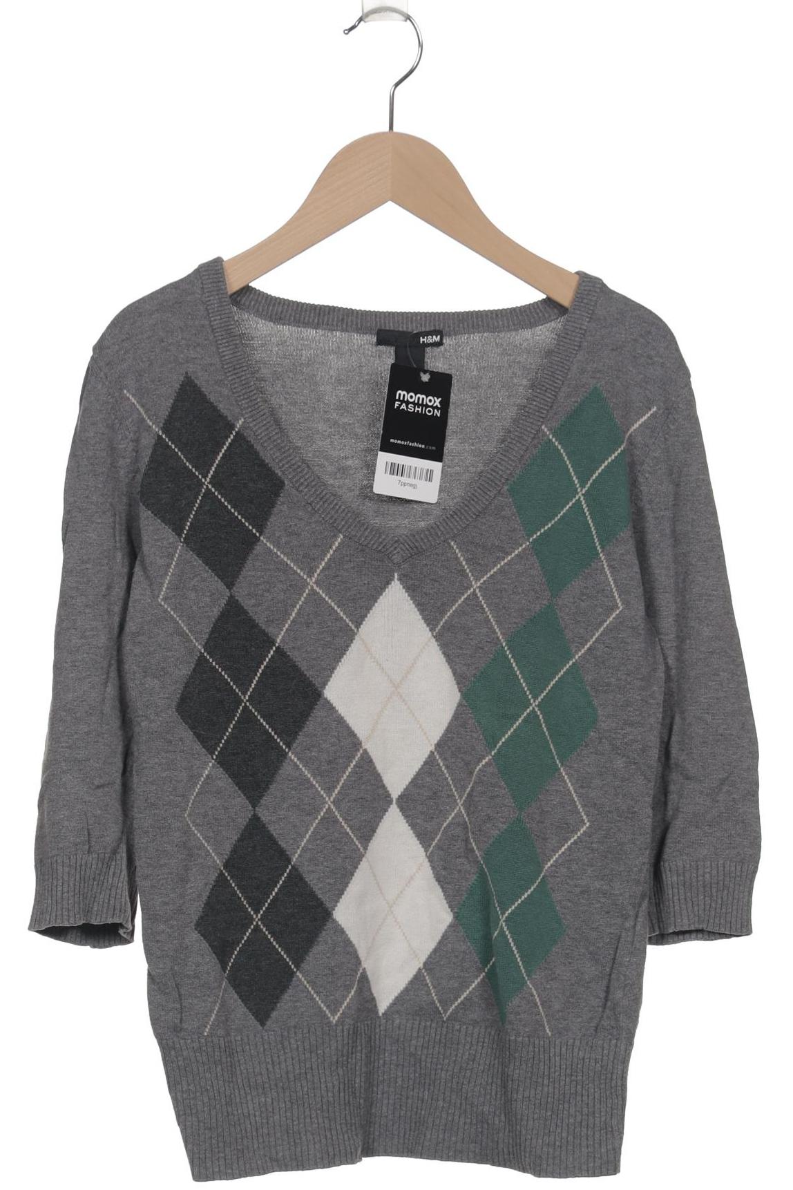 

H&M Damen Pullover, grau, Gr. 38