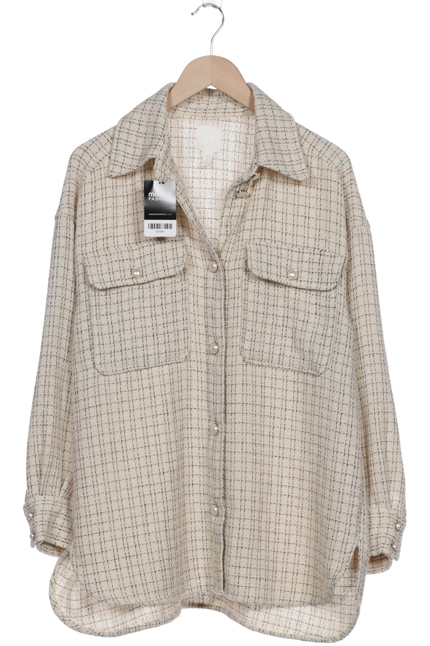 

H&M Damen Jacke, cremeweiß