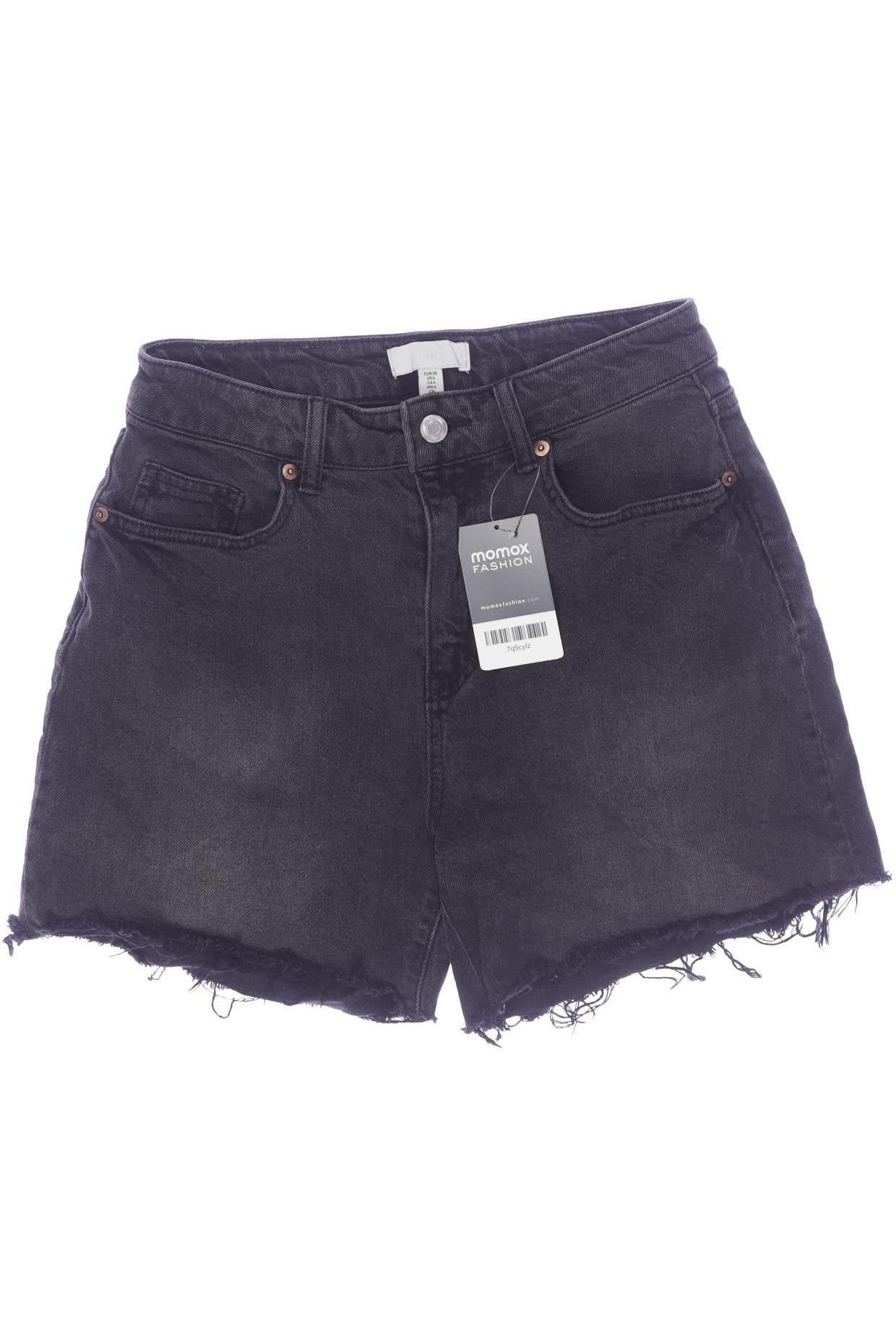 

H&M Damen Shorts, grau, Gr. 38