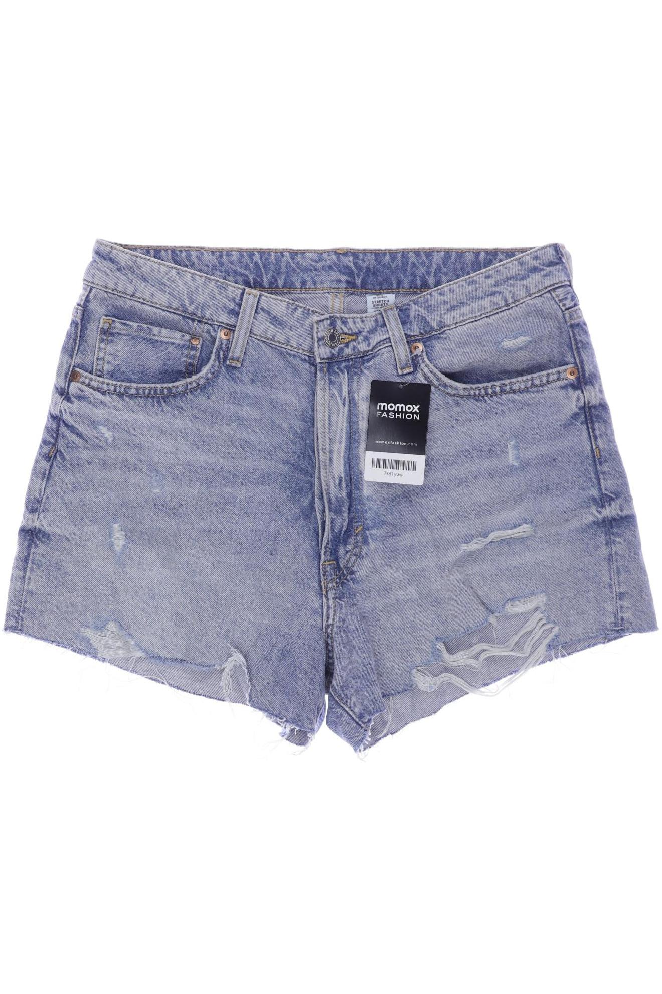 

H&M Damen Shorts, hellblau, Gr. 42