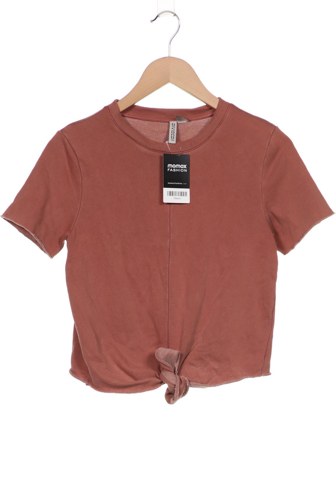 

H&M Damen T-Shirt, braun