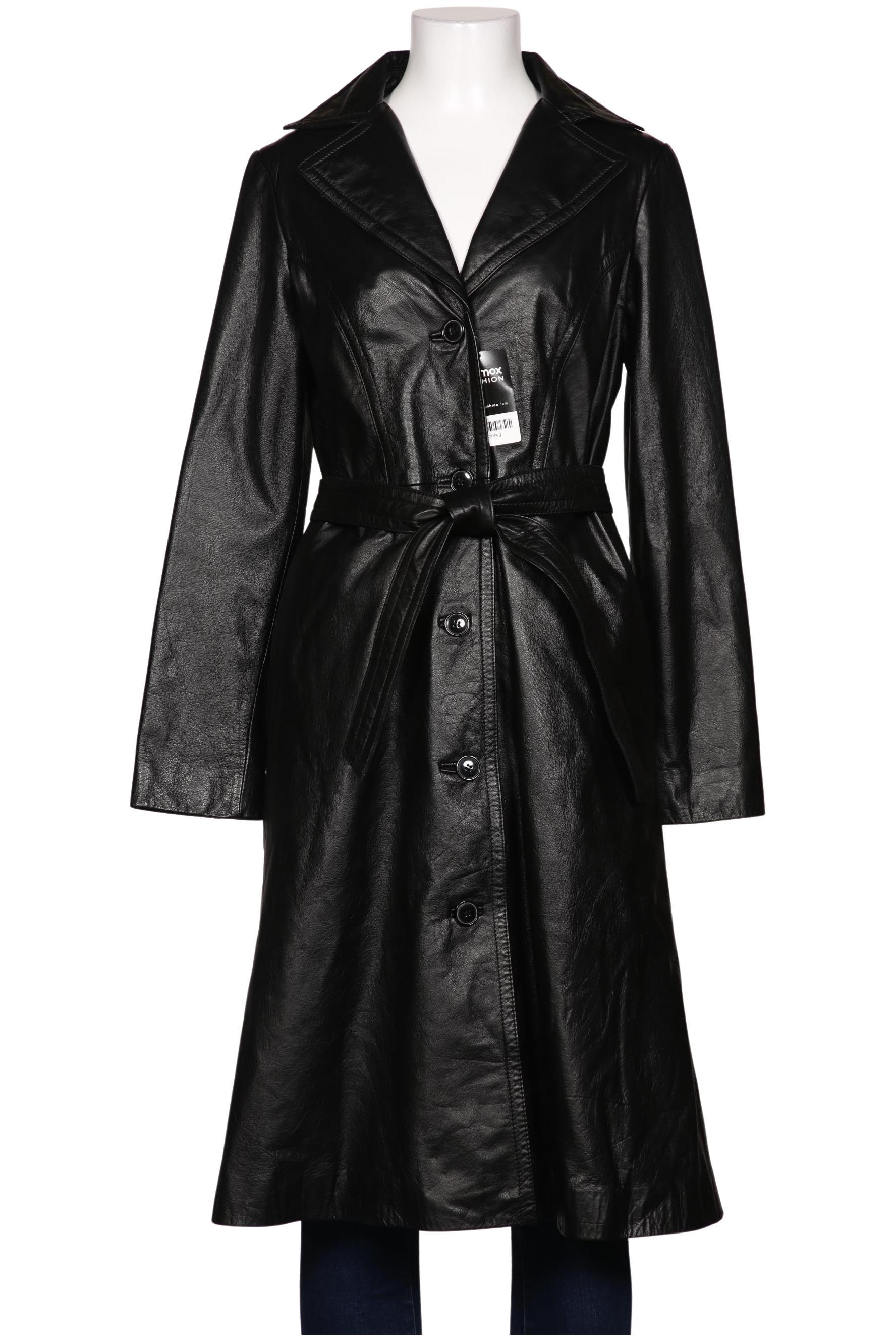 

H&M Damen Mantel, schwarz, Gr. 38