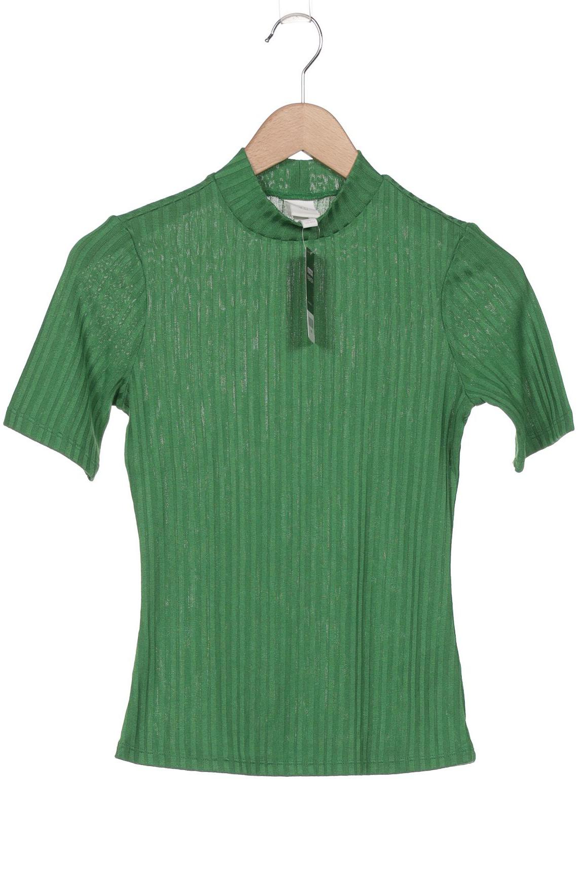 

H&M Damen Pullover, grün, Gr. 34