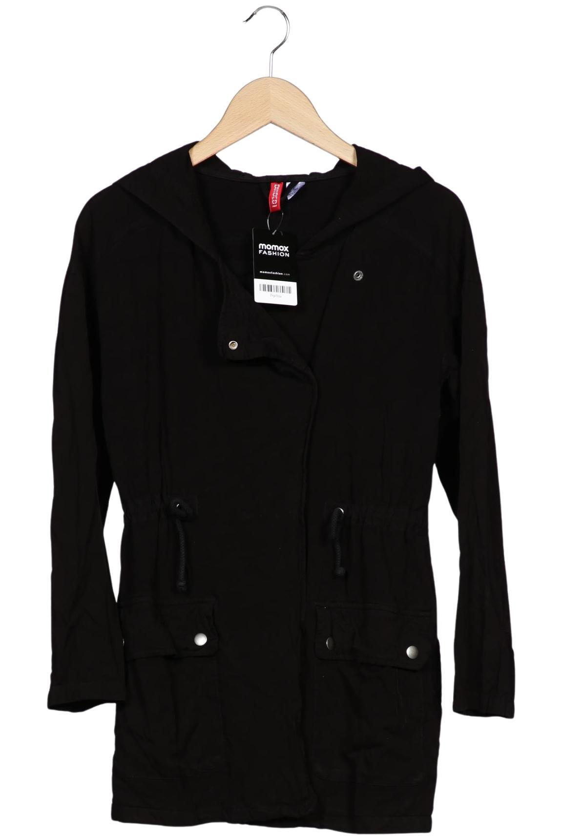 

H&M Damen Mantel, schwarz, Gr. 36