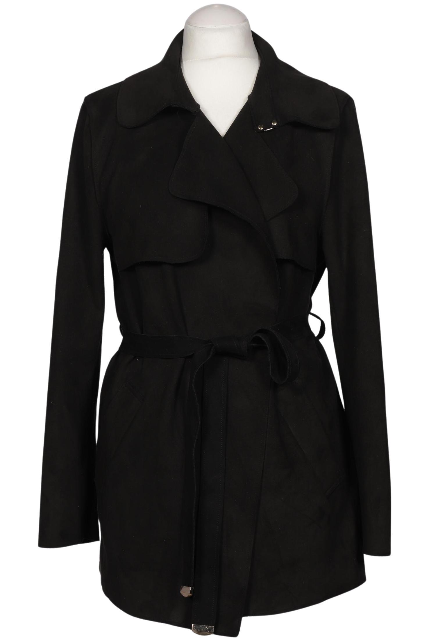 

H&M Damen Mantel, schwarz, Gr. 38