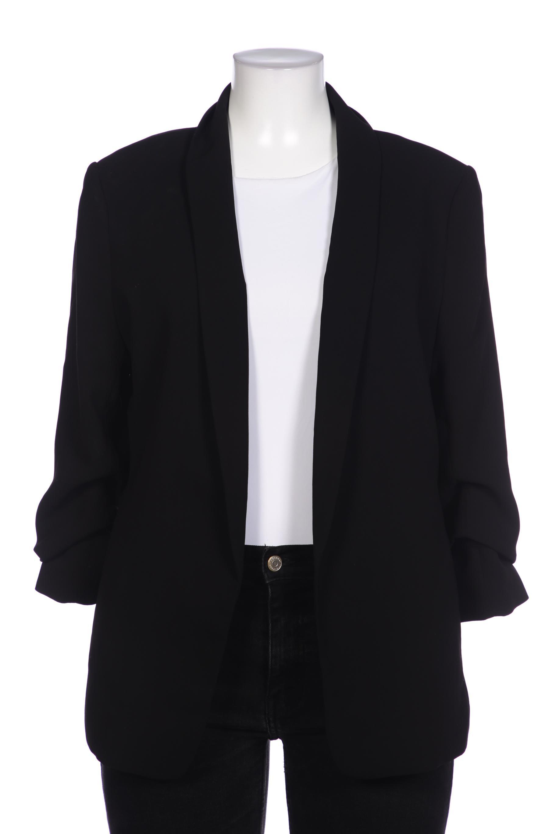 

H&M Damen Blazer, schwarz, Gr. 48