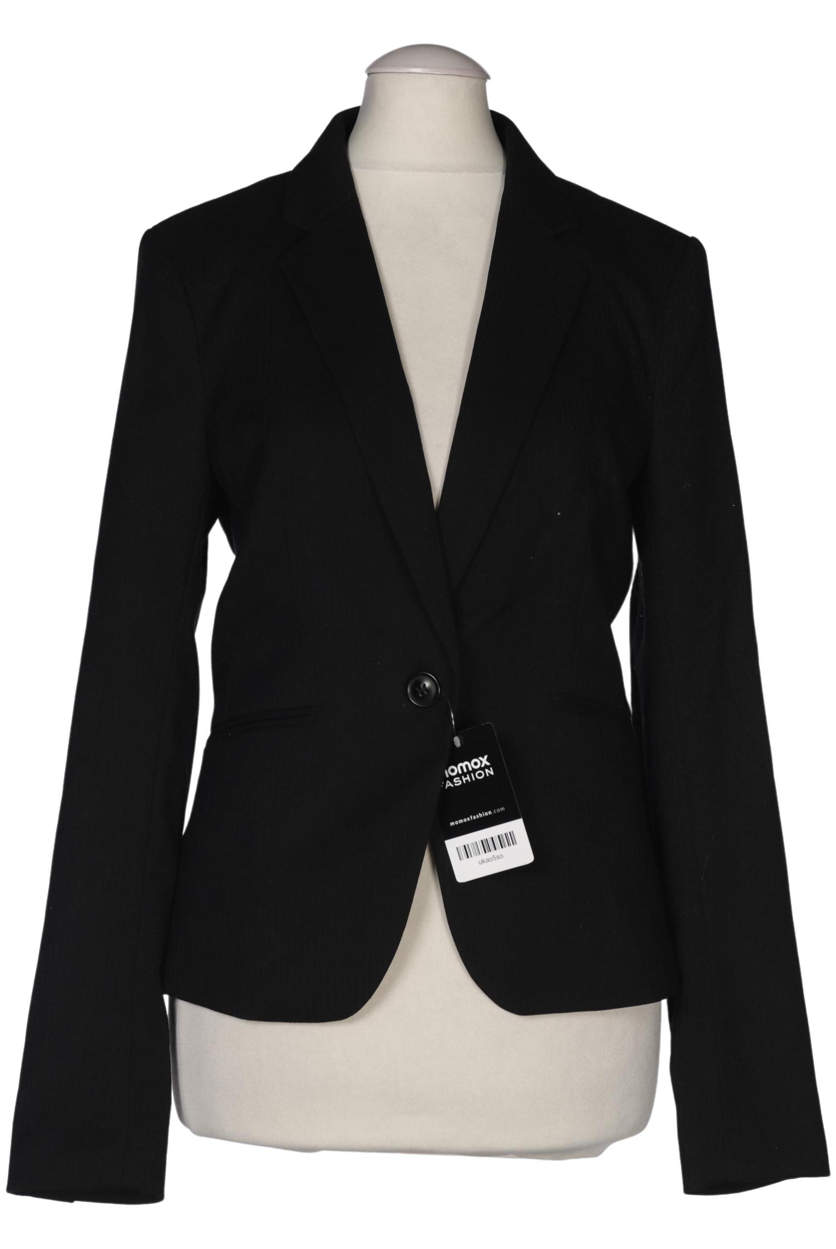 

H&M Damen Blazer, schwarz, Gr. 34
