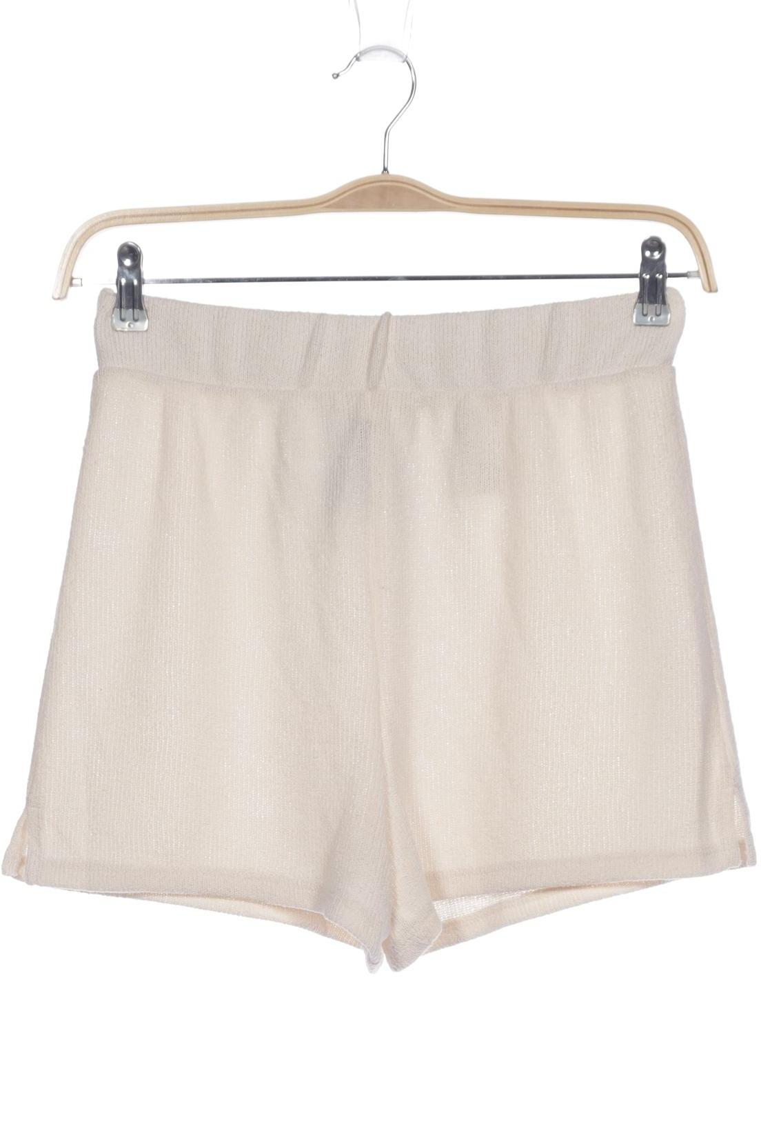 

H&M Damen Shorts, cremeweiß, Gr. 36
