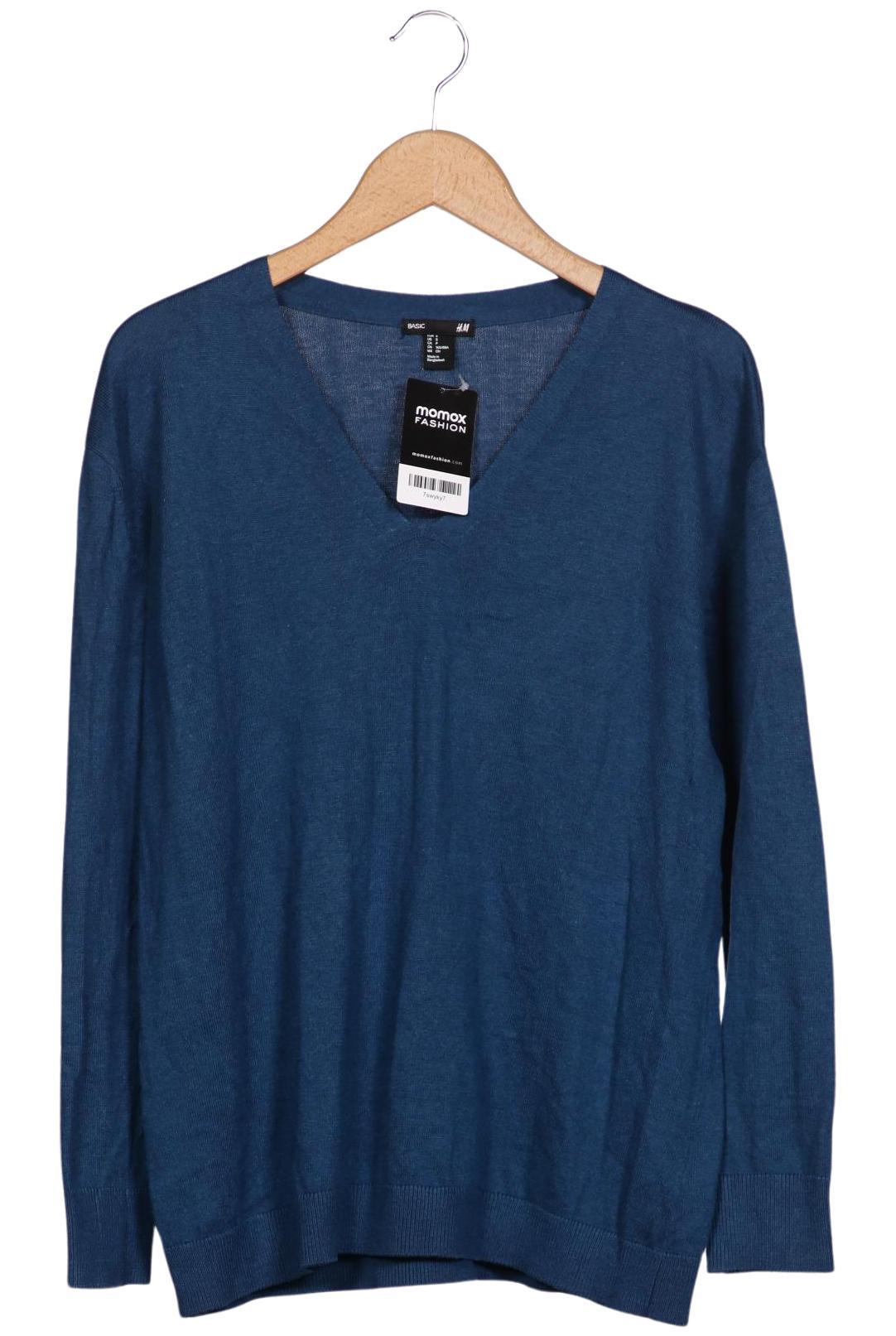 

H&M Damen Pullover, marineblau, Gr. 36