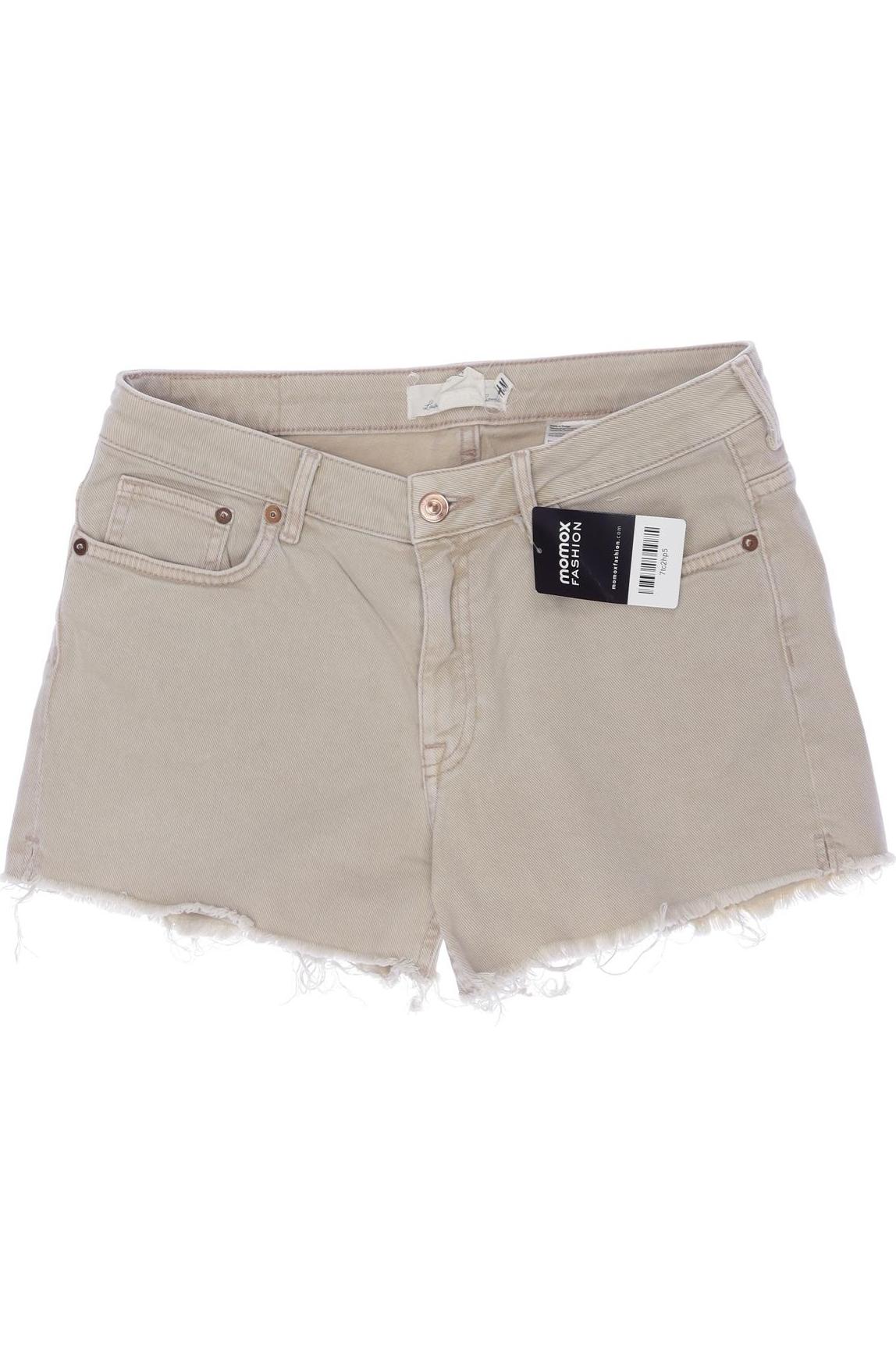 

H&M Damen Shorts, beige, Gr. 38
