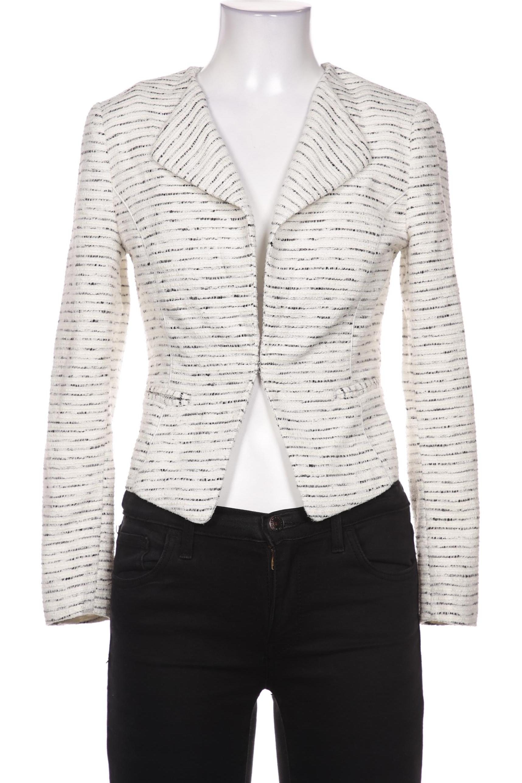 

H&M Damen Blazer, weiß, Gr. 34