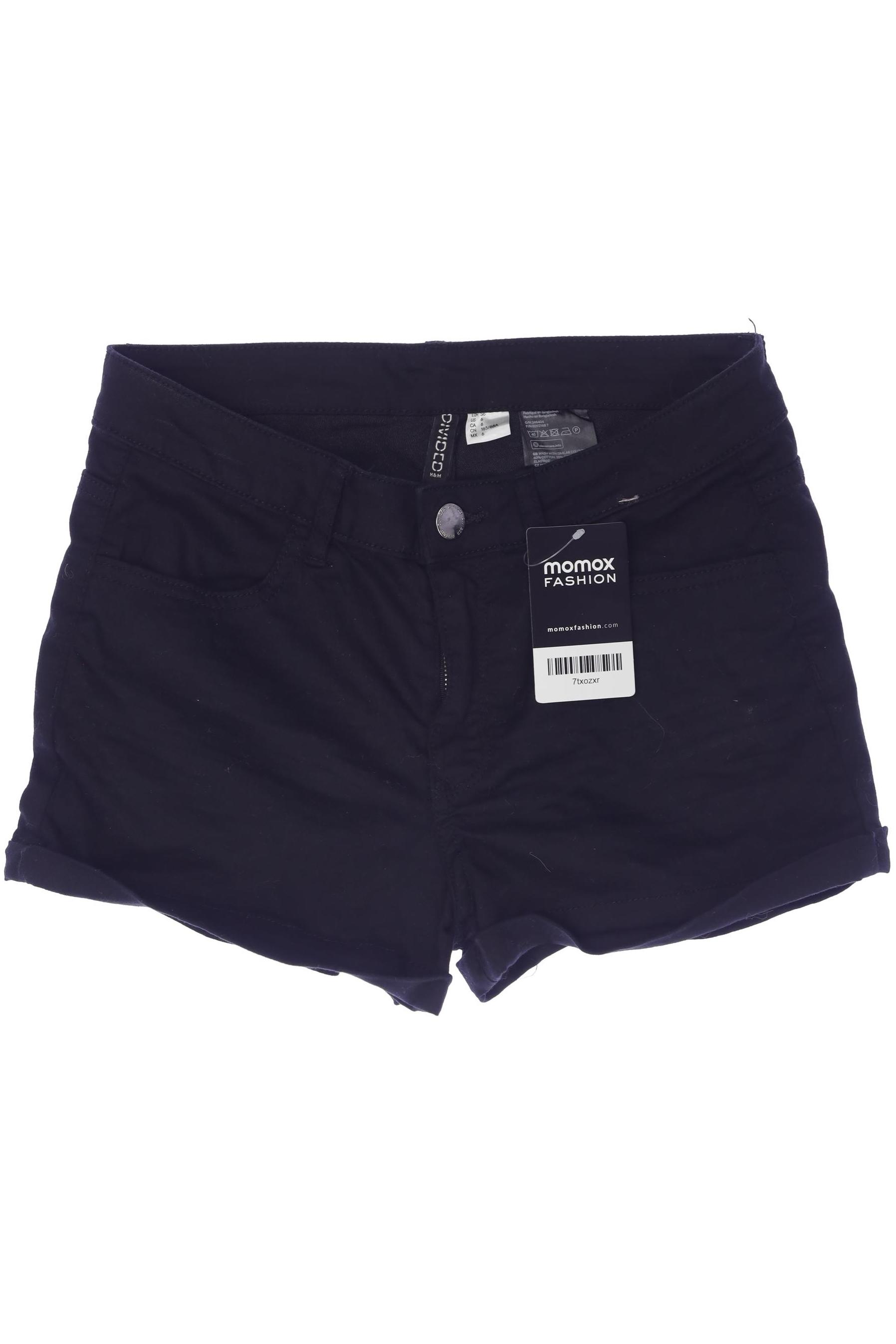 

H&M Damen Shorts, schwarz, Gr. 36