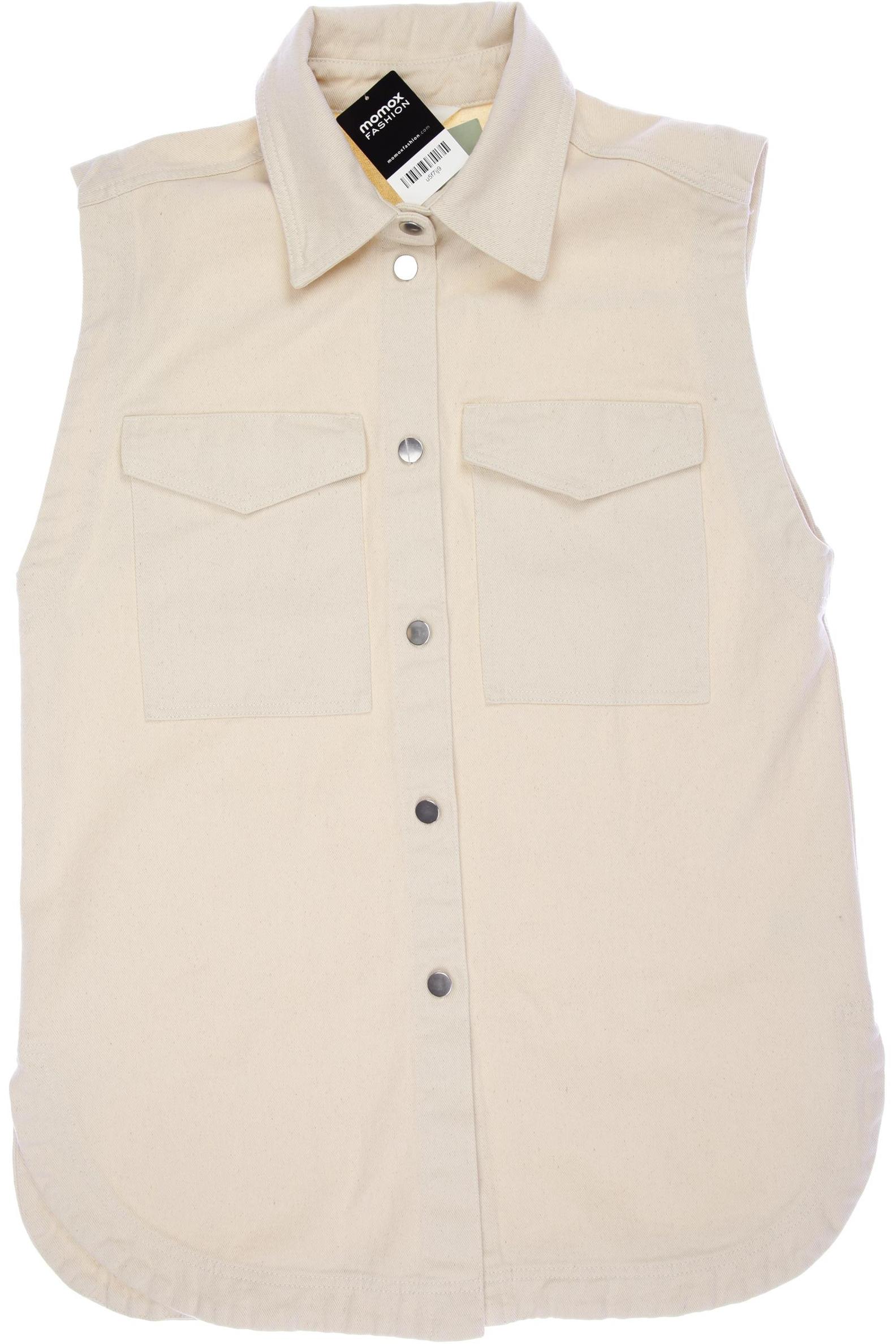 

H&M Damen Weste, cremeweiß, Gr. 36
