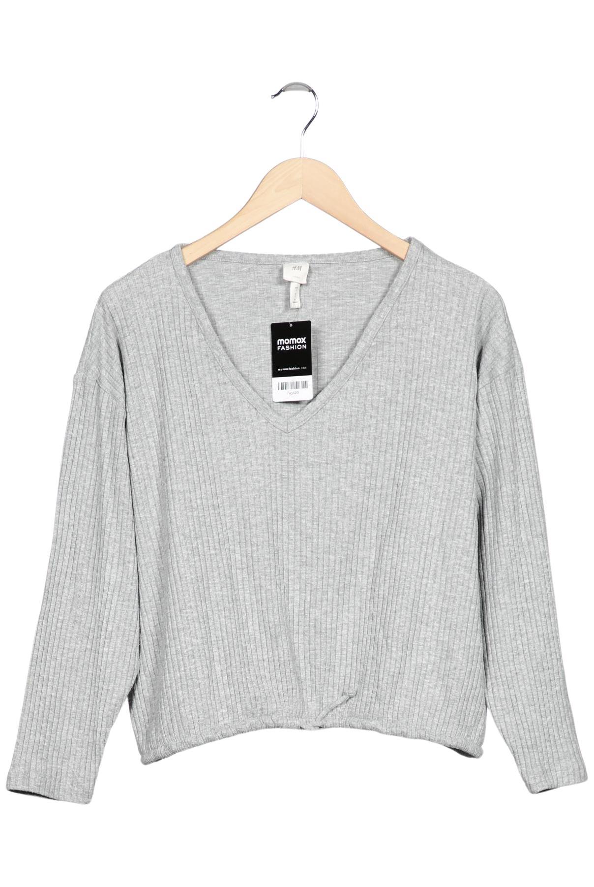 

H&M Damen Pullover, grau, Gr. 36