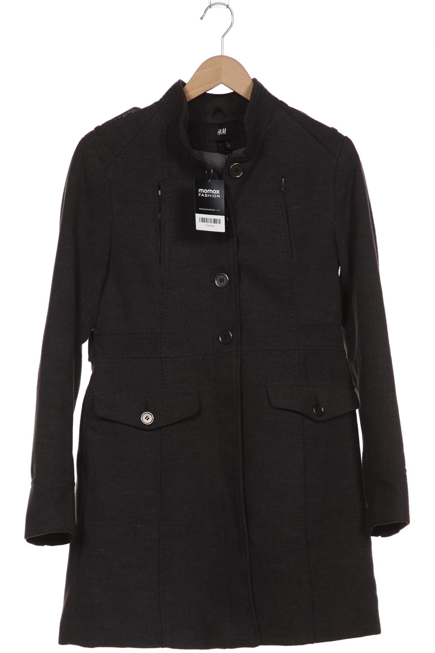 

H&M Damen Mantel, grau