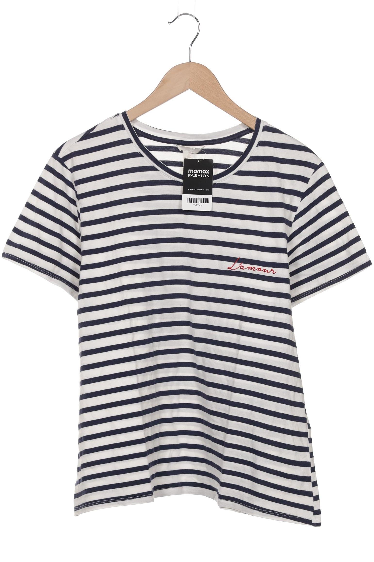 

H&M Damen T-Shirt, weiß, Gr. 44