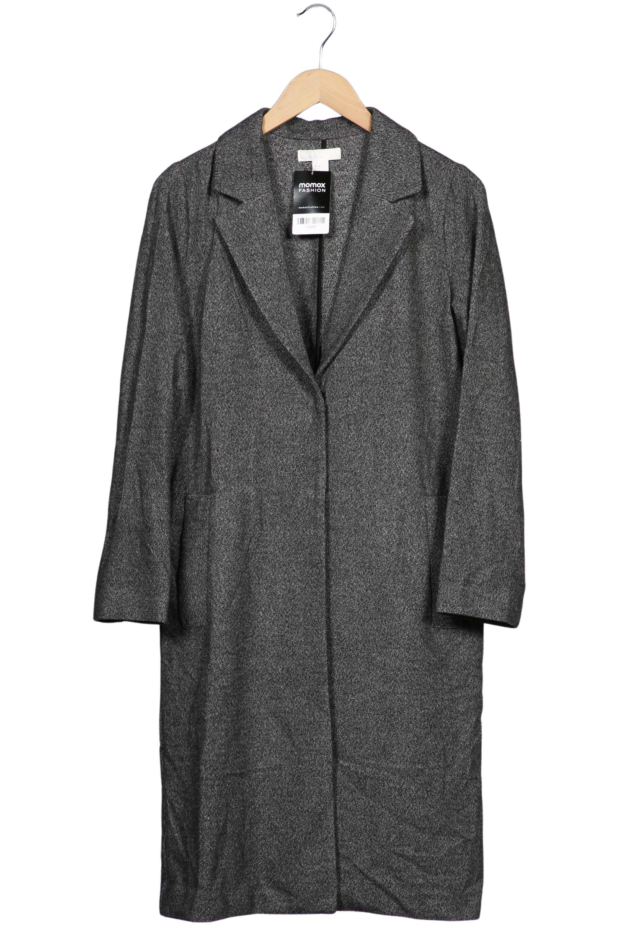 

H&M Damen Mantel, grau, Gr. 36