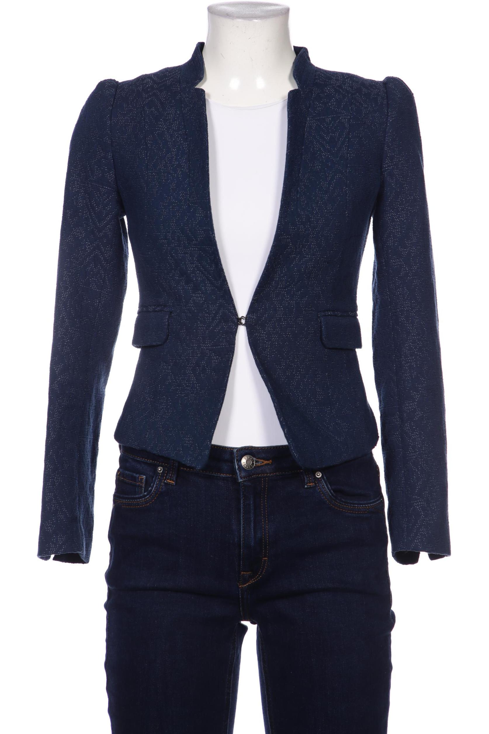 

H&M Damen Blazer, blau, Gr. 36
