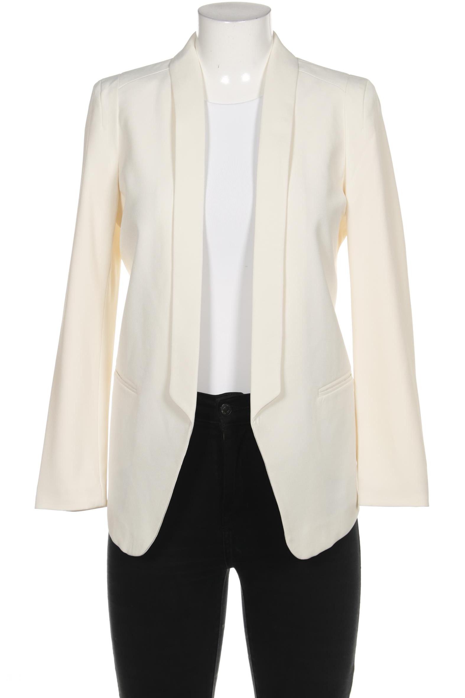 

H&M Damen Blazer, cremeweiß, Gr. 38