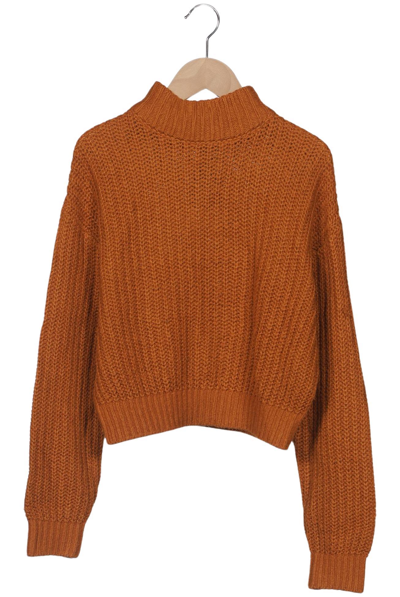 

H&M Damen Pullover, orange, Gr. 34
