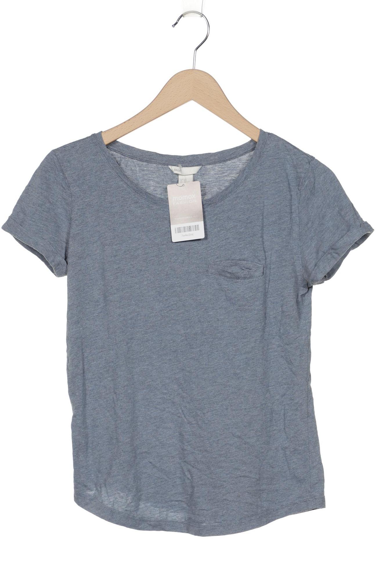 

H&M Damen T-Shirt, blau
