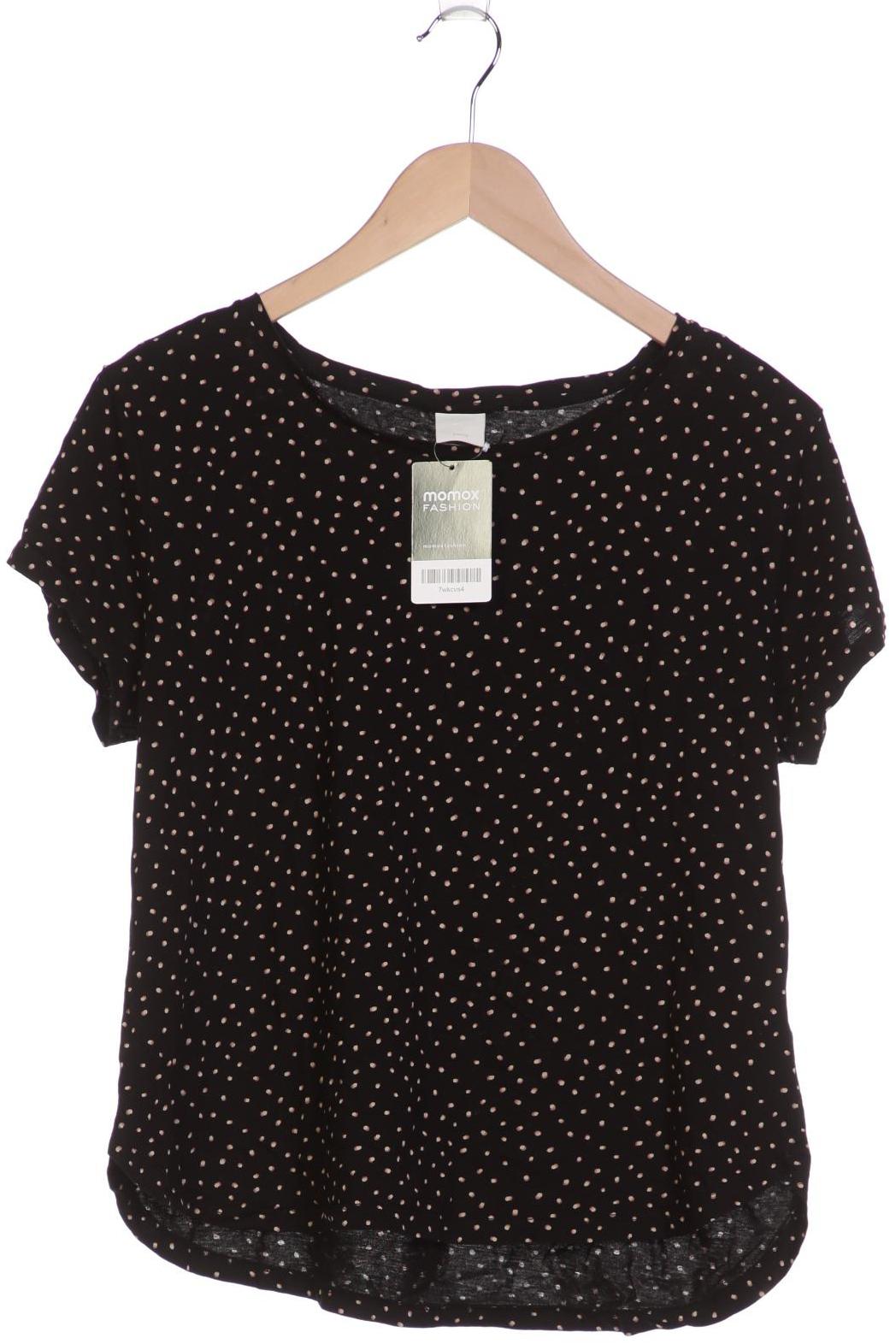 

H&M Damen T-Shirt, schwarz, Gr. 38