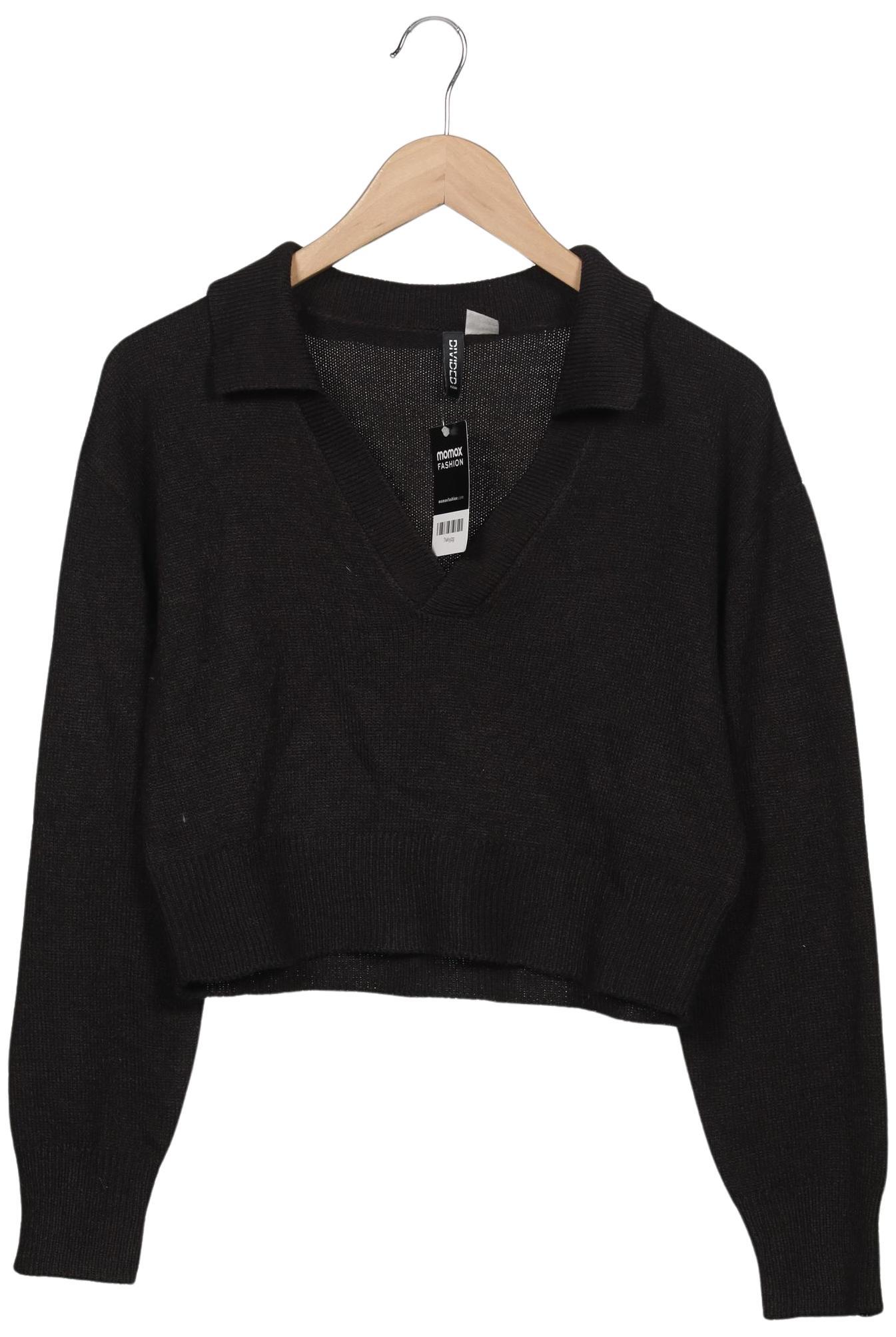 

H&M Damen Pullover, schwarz, Gr. 38