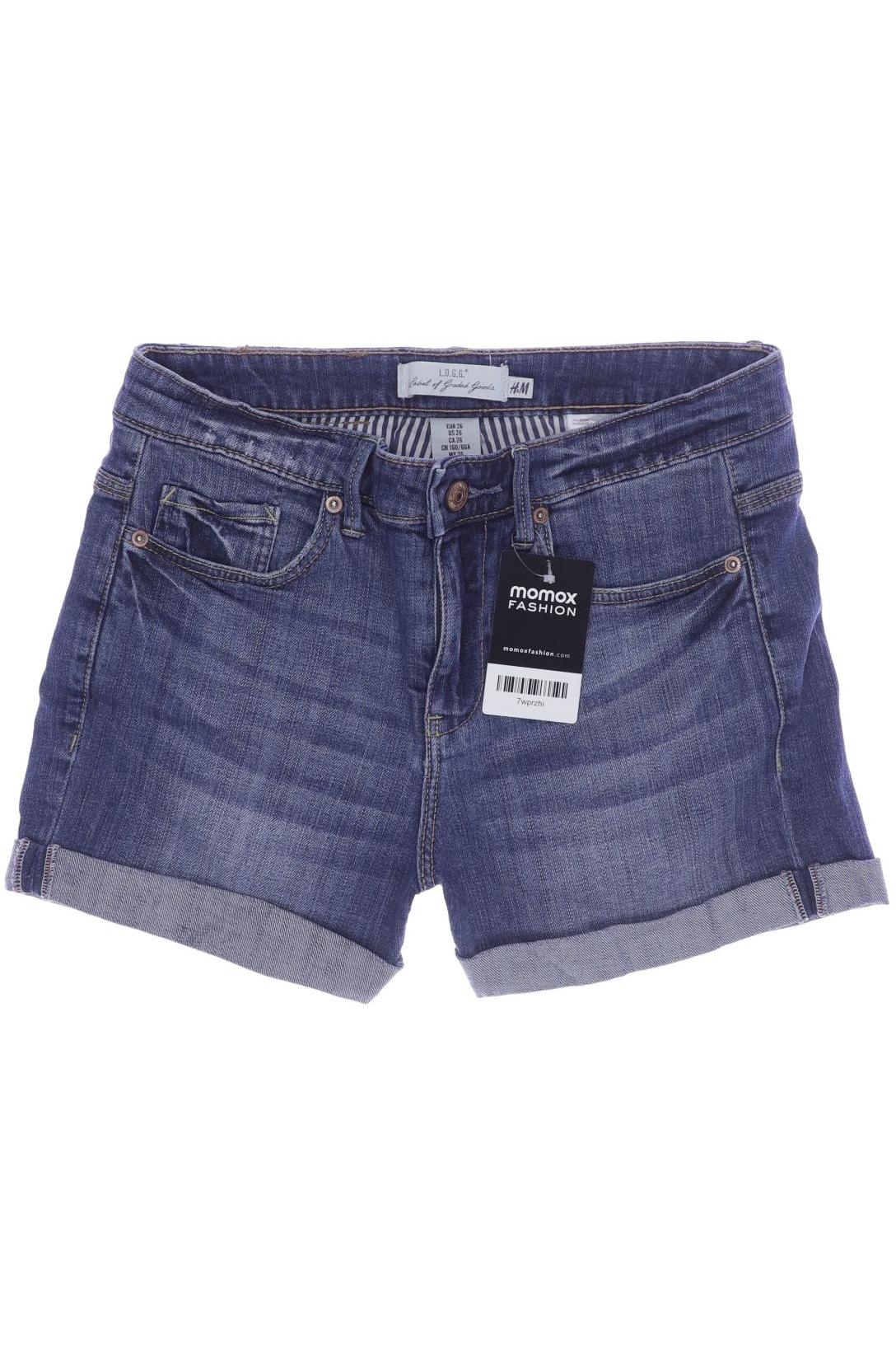 

H&M Damen Shorts, blau