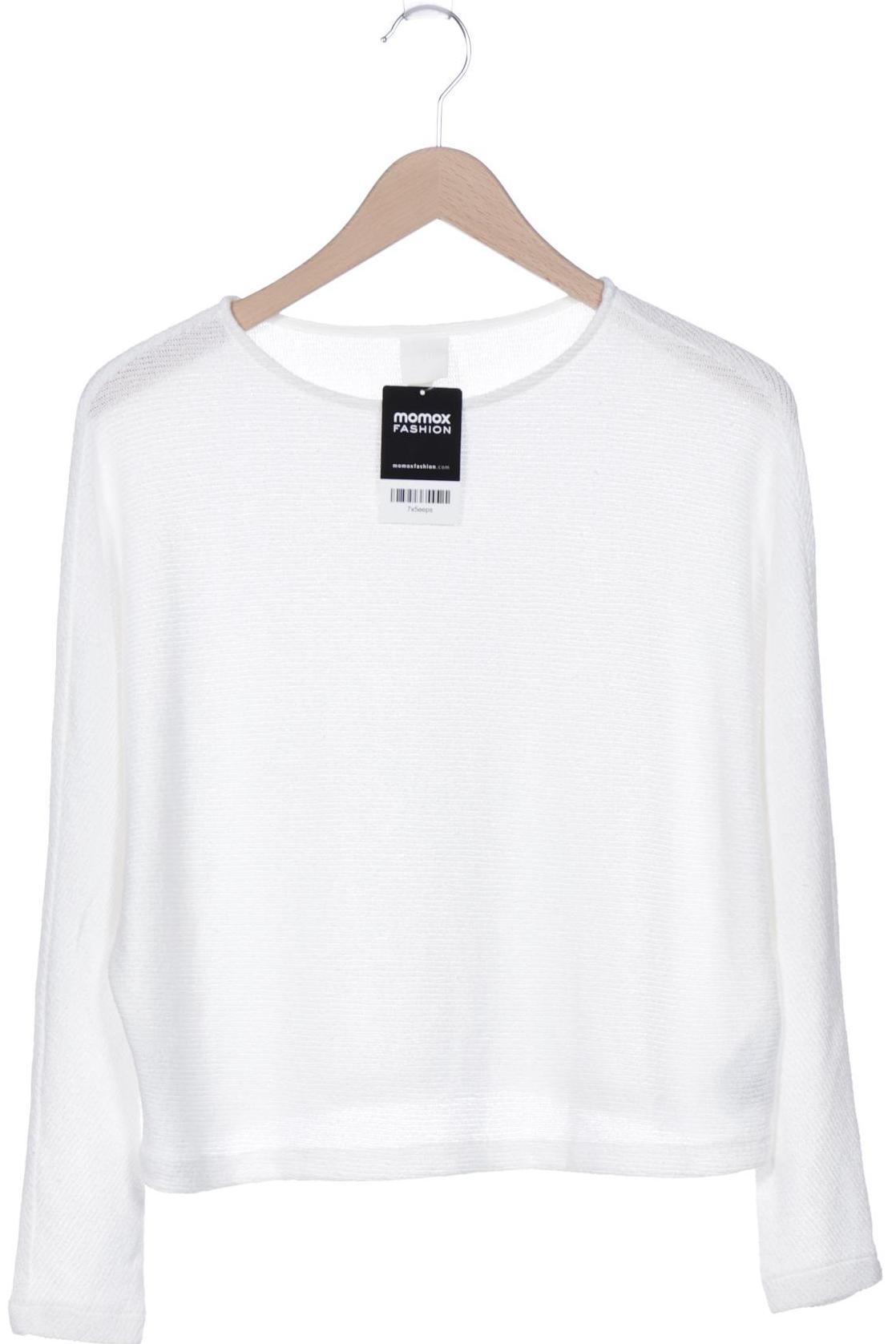 

H&M Damen Pullover, weiß, Gr. 34